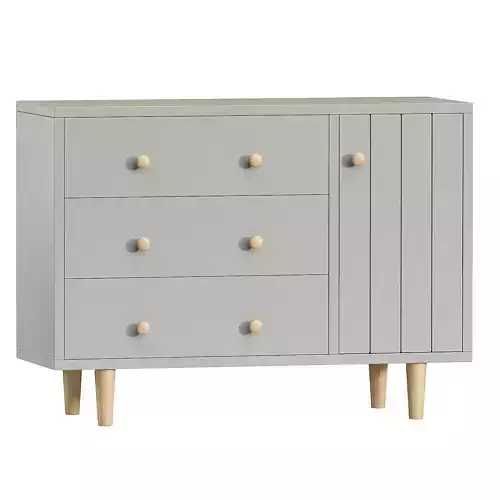 3 Drawer Dressers for Babies 3D model