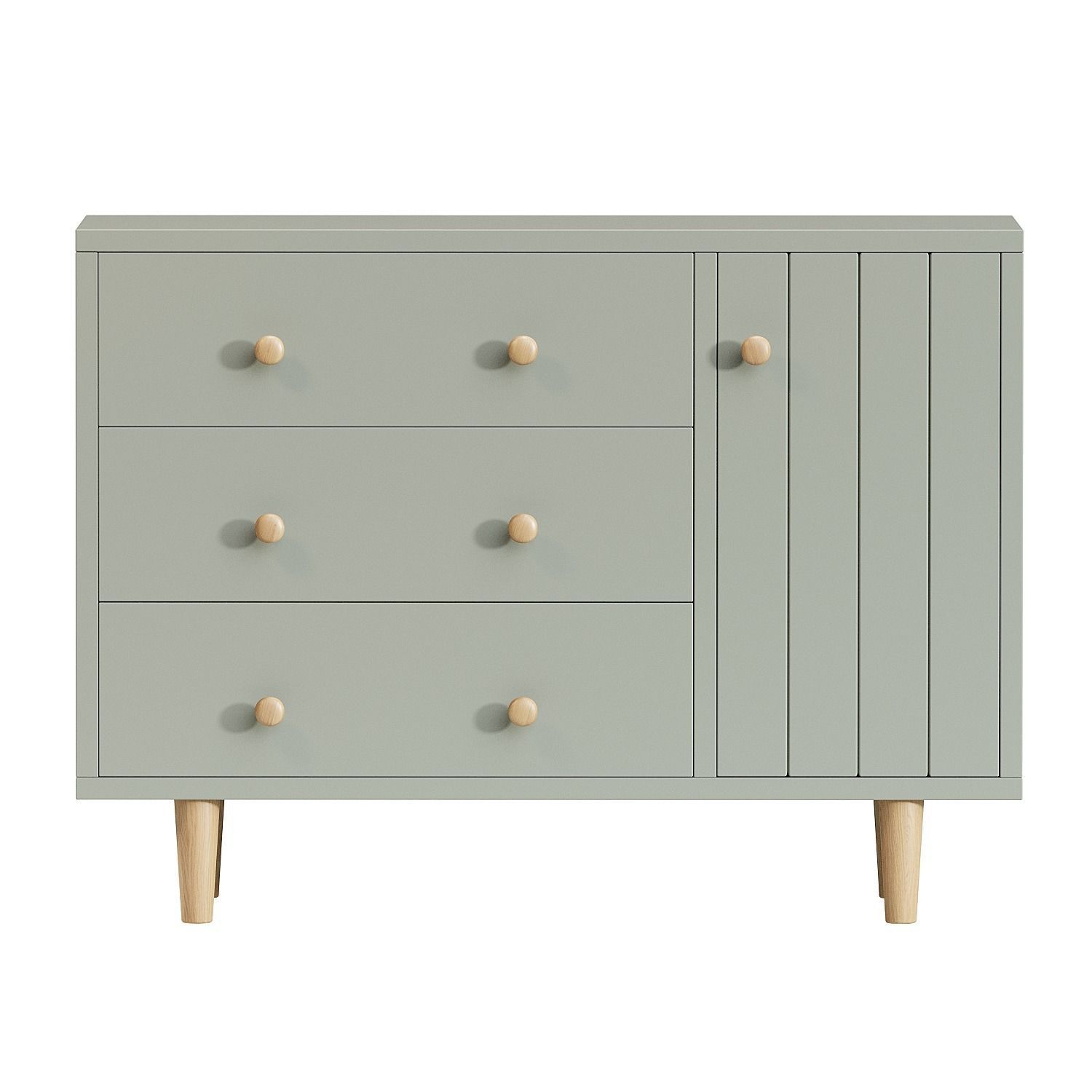 3 Drawer Dressers for Babies 3D model_1