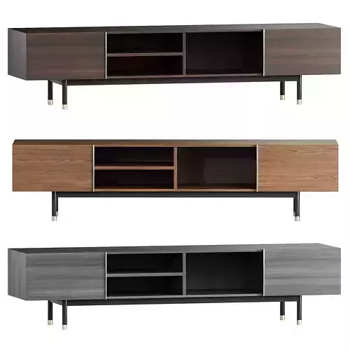 CUBA TV CABINET by laskasas 3d model