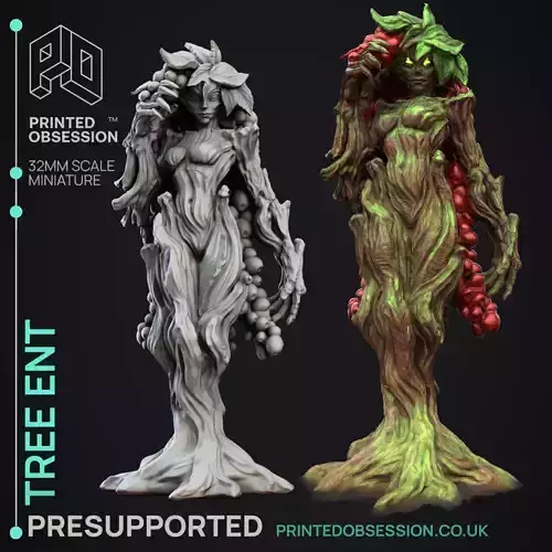 Tree Ent - 3D Printable TTRPG - PRESUPPORTED - 32mm Scale