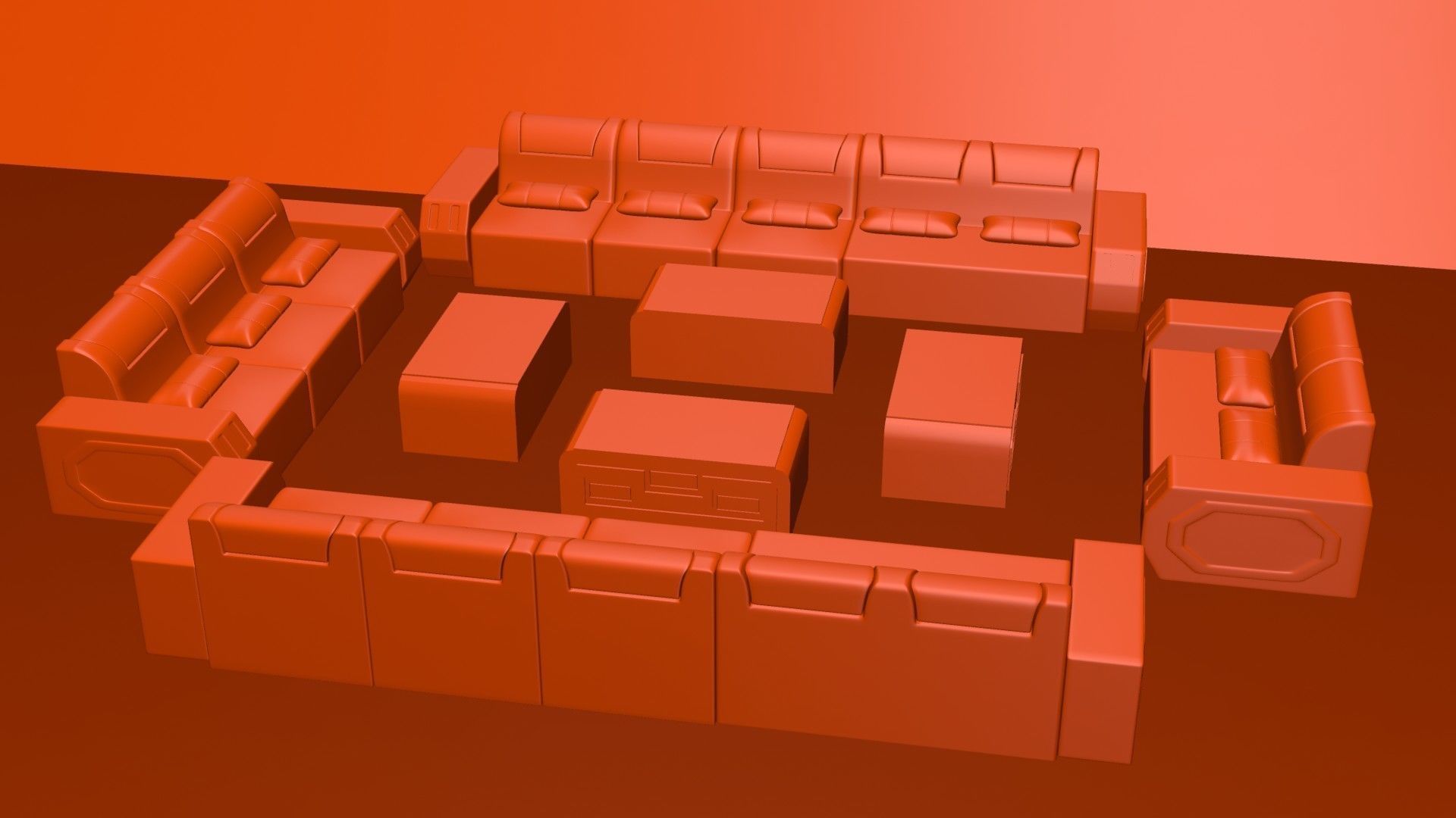 sofaset008 3D model_21