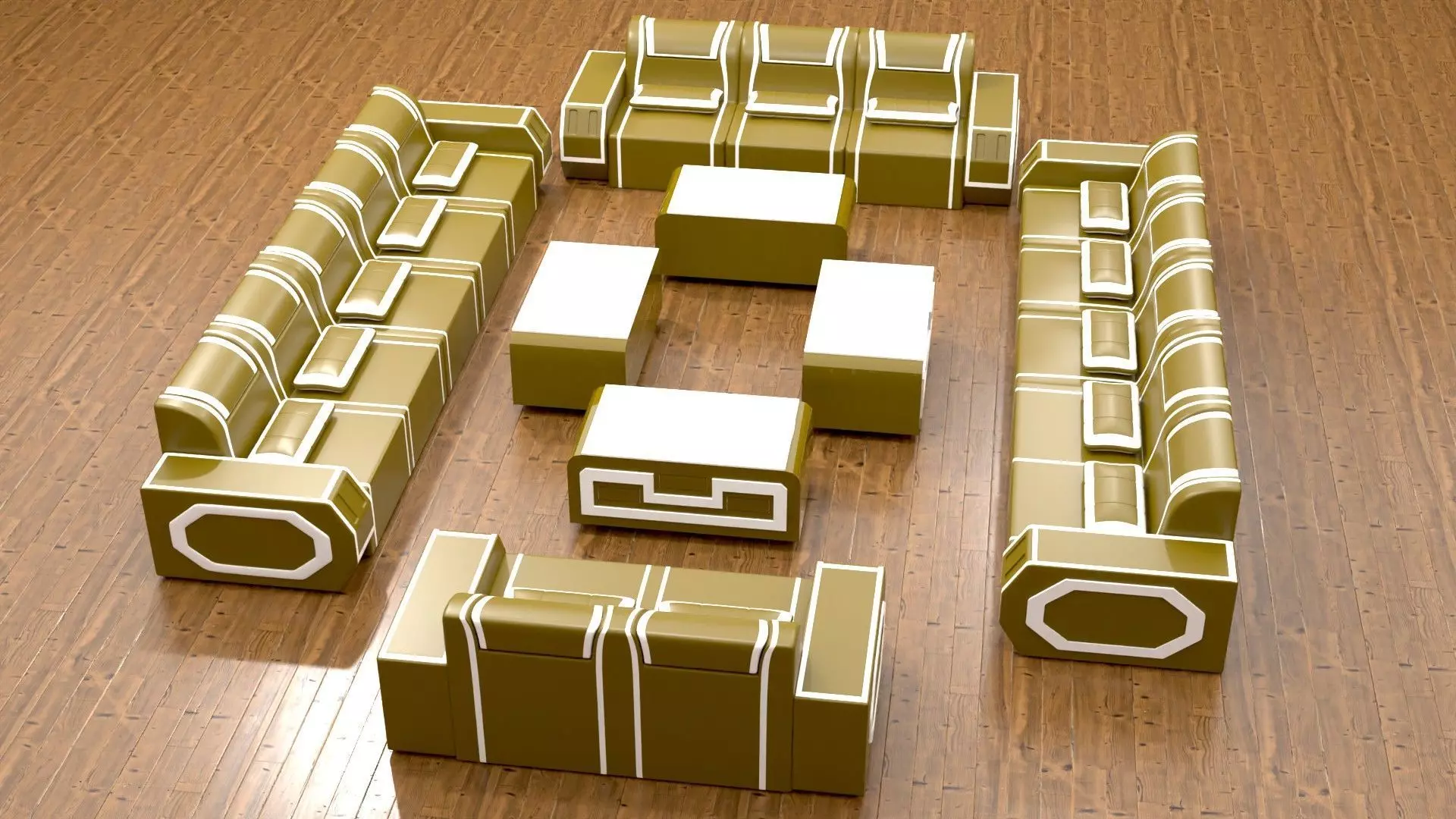 sofaset008 3D model_0