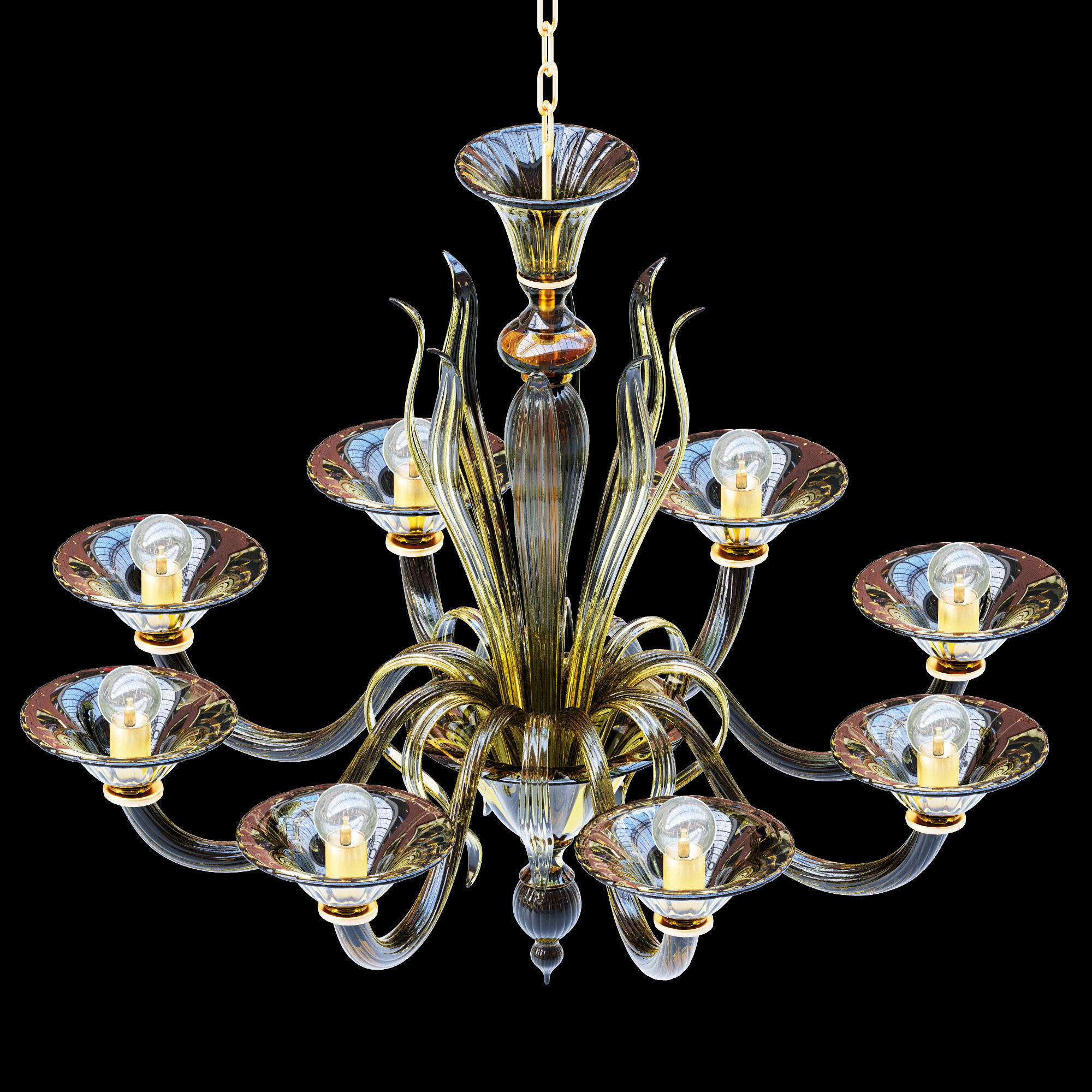 Bella Figura CL519 Celini Small Chandelier 3D model_3