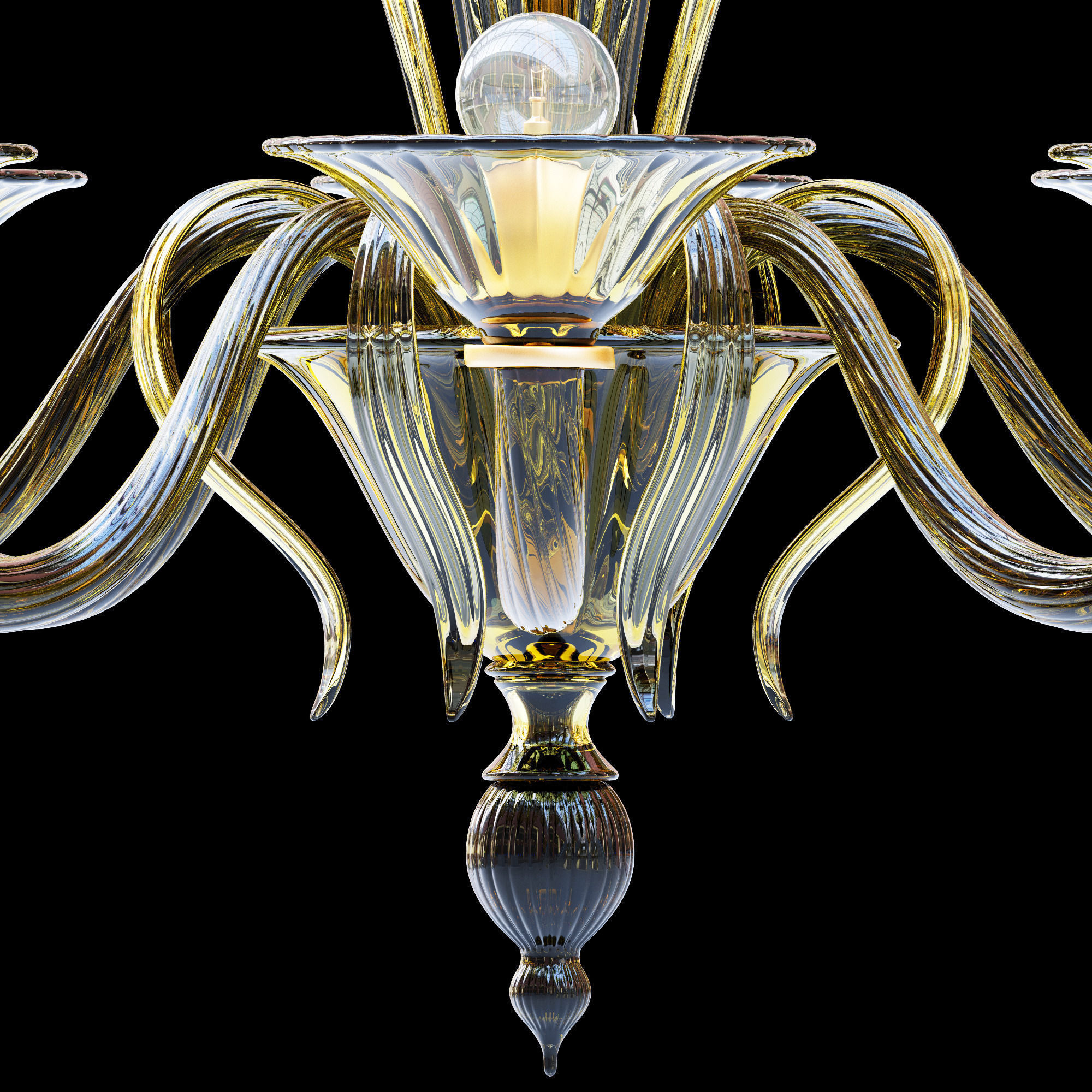 Bella Figura CL519 Celini Small Chandelier 3D model_4