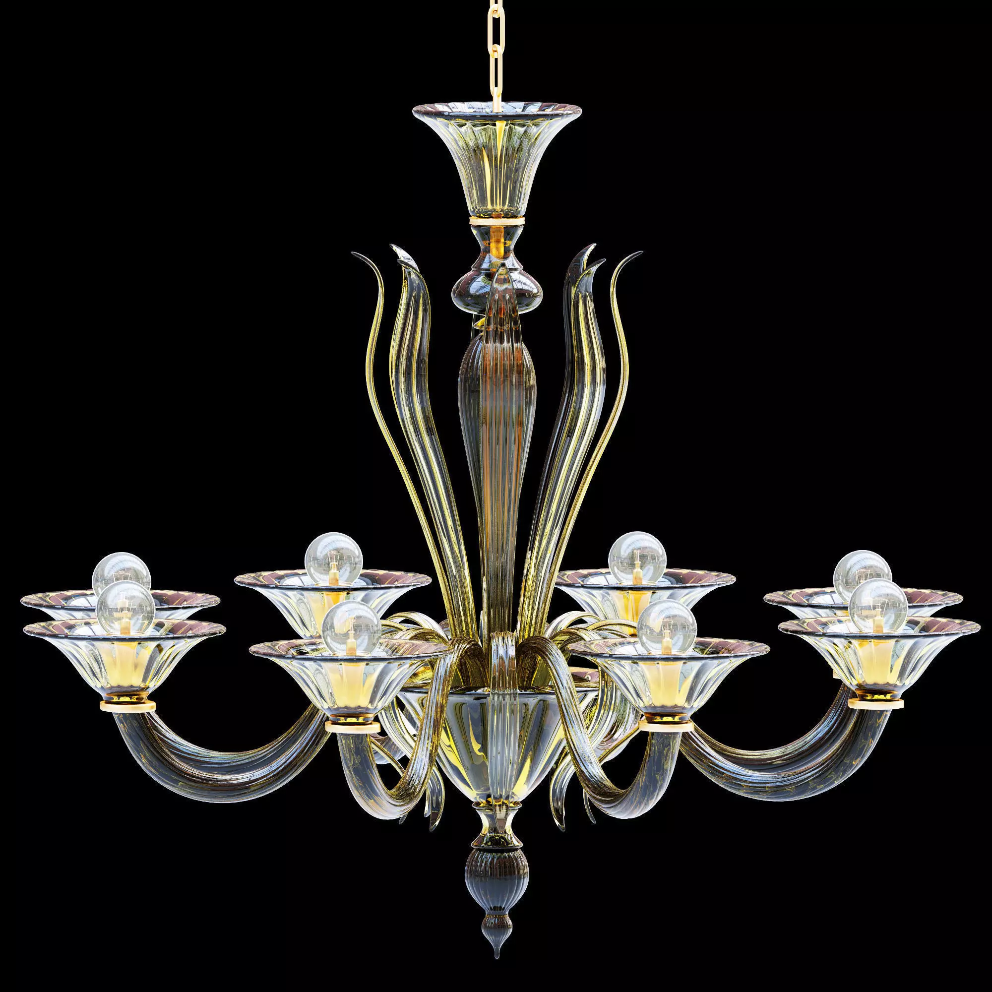 Bella Figura CL519 Celini Small Chandelier 3D model_0