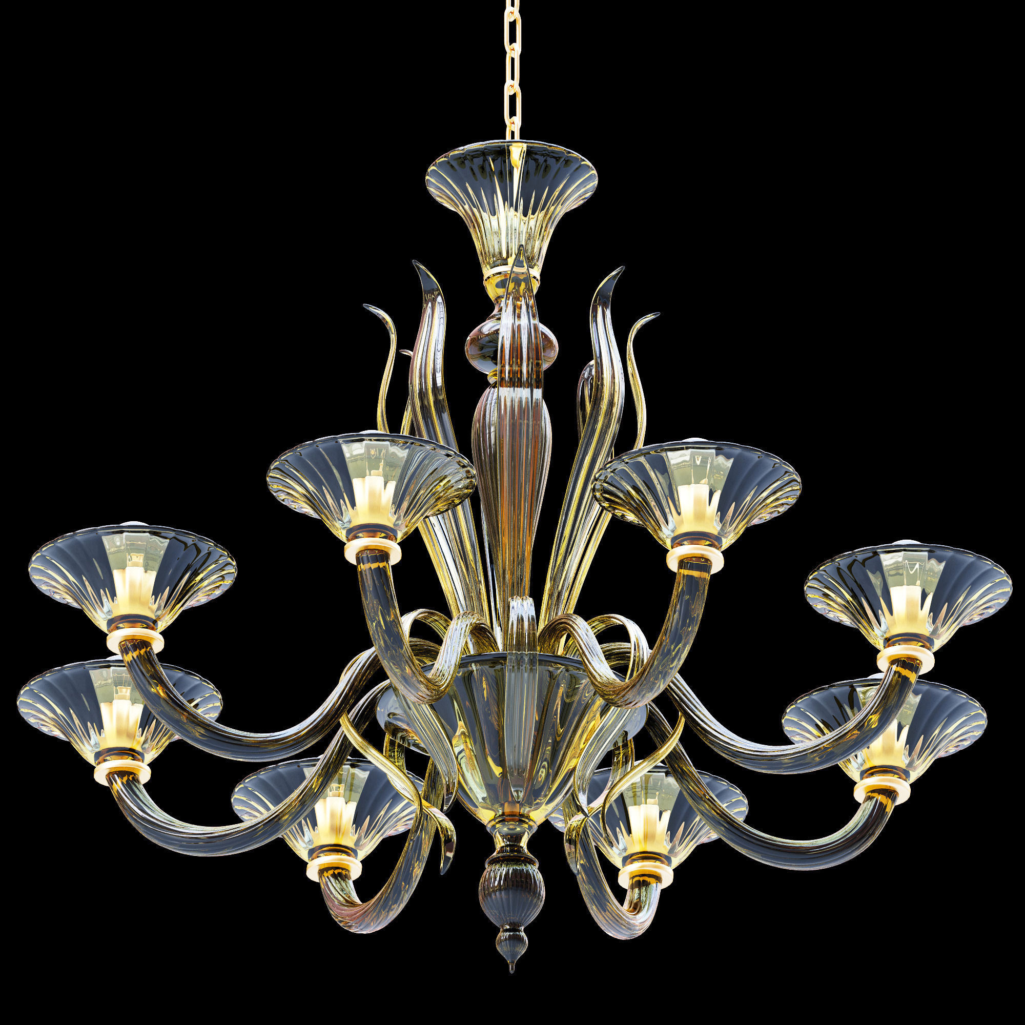 Bella Figura CL519 Celini Small Chandelier 3D model_2