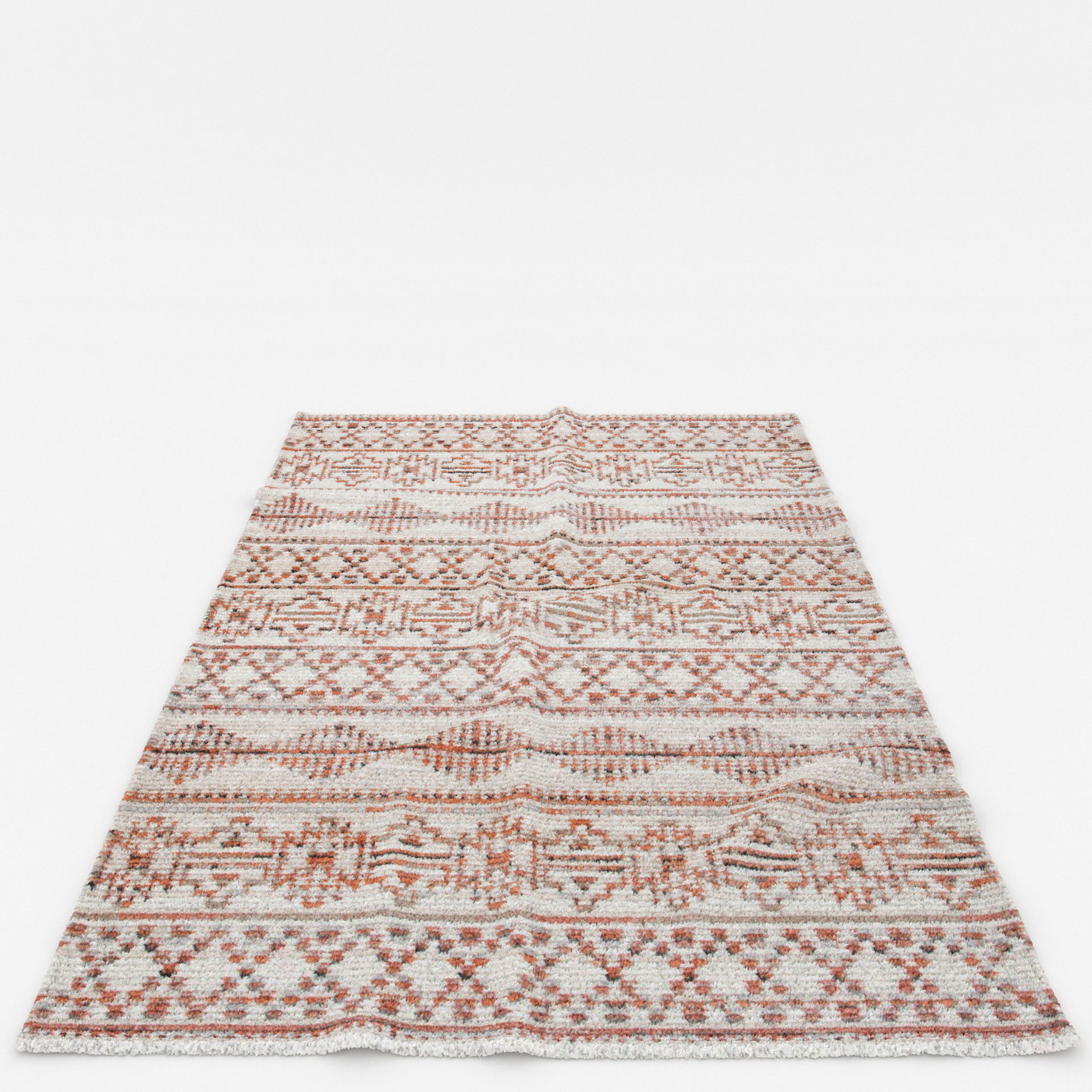 Rugs No 909 Low-poly 3D model_10