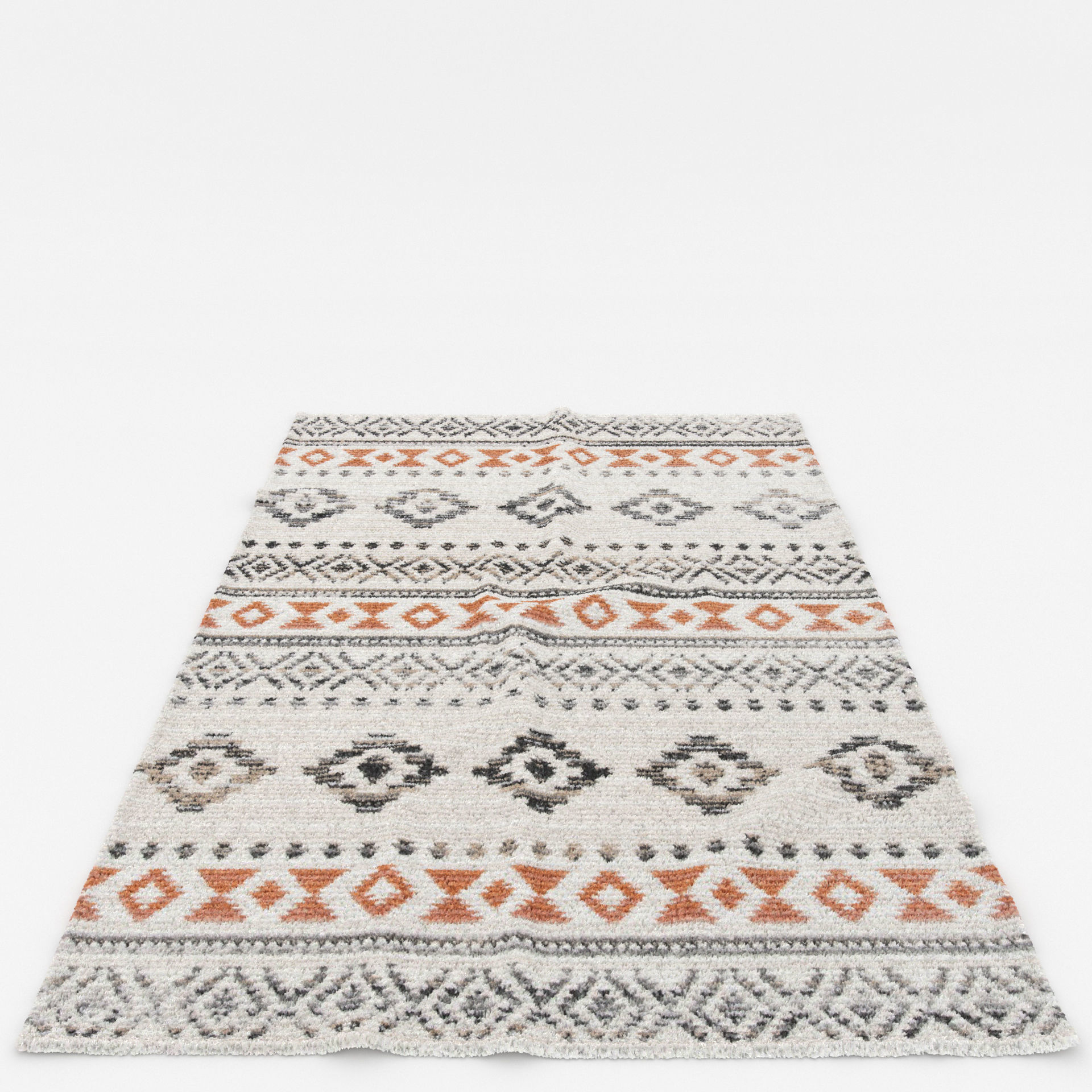 Rugs No 909 Low-poly 3D model_9