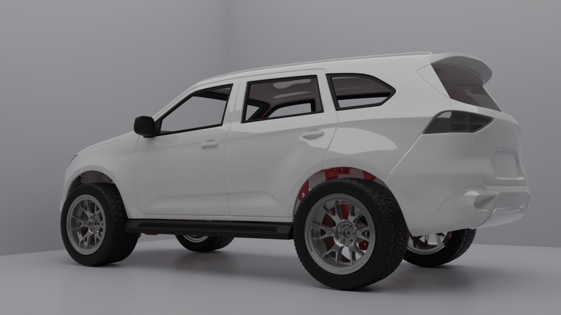 2021 Isuzu MuX 3D print model_1