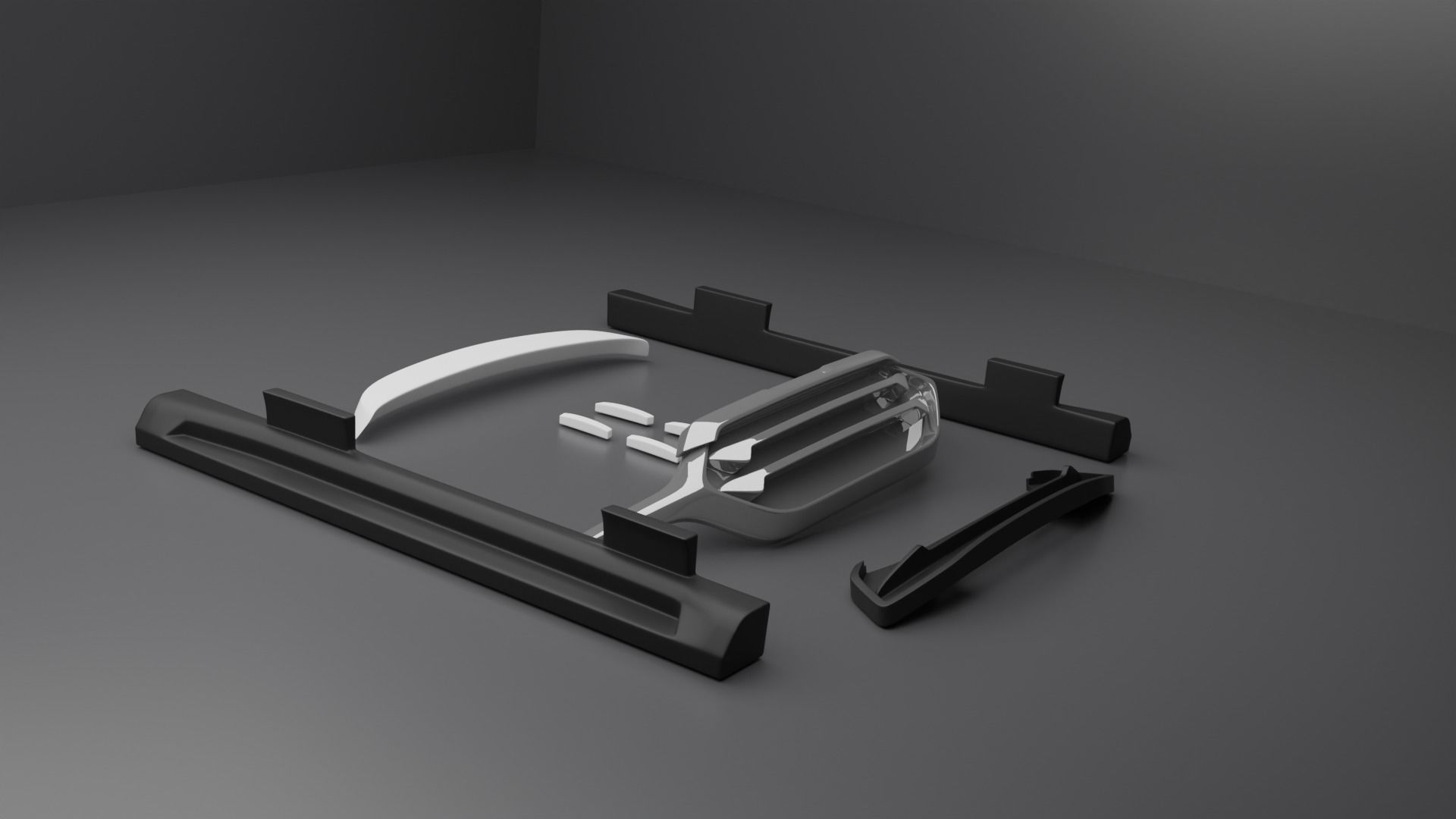 2021 Isuzu MuX 3D print model_6