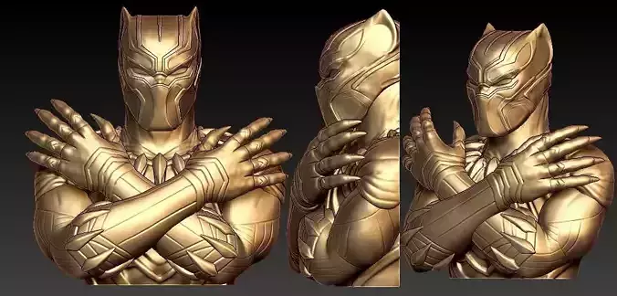 black Panther pendant 