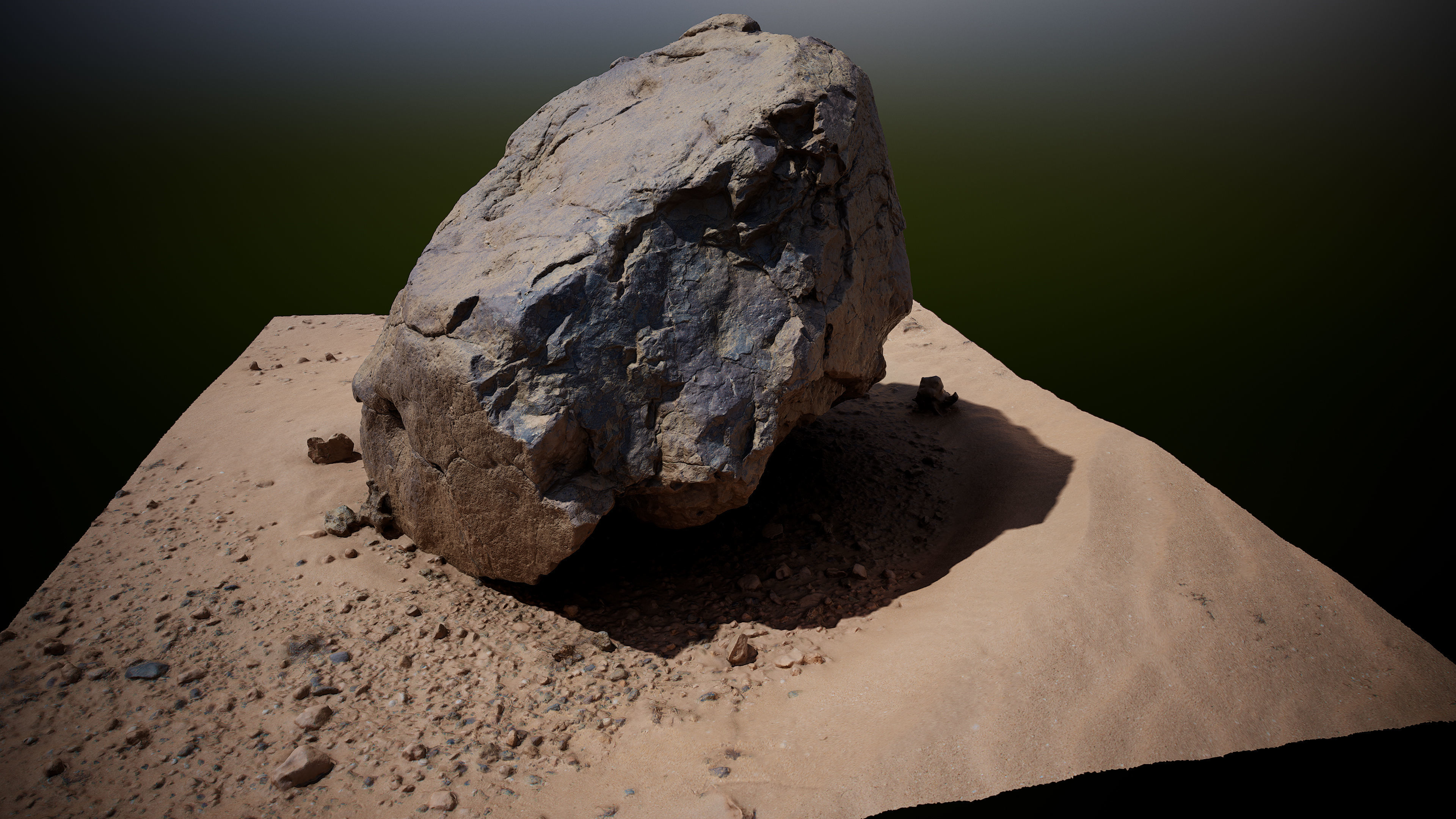 Scanrock001fs 3D model_1