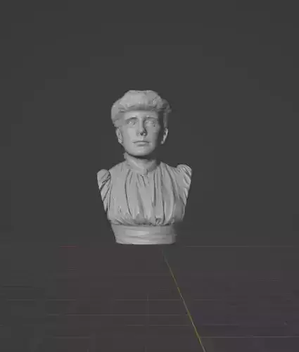 Edith Wharton 3D print model