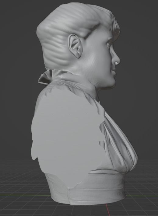 Edith Wharton 3D print model_7