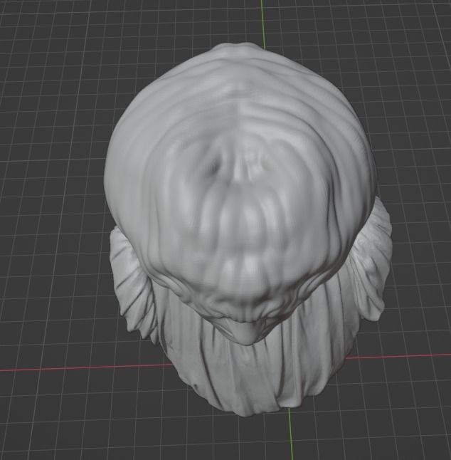 Edith Wharton 3D print model_12