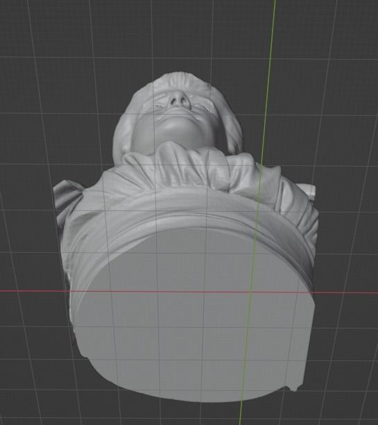 Edith Wharton 3D print model_13