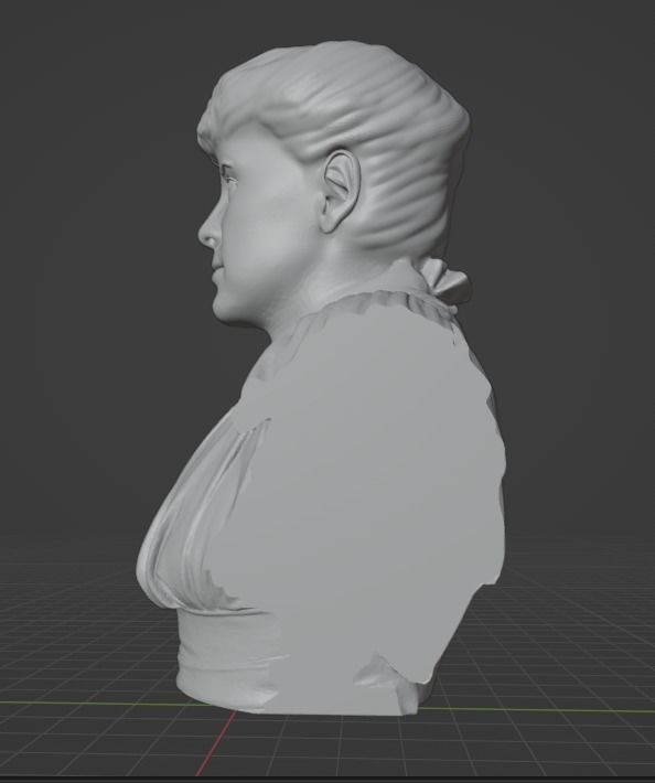 Edith Wharton 3D print model_19