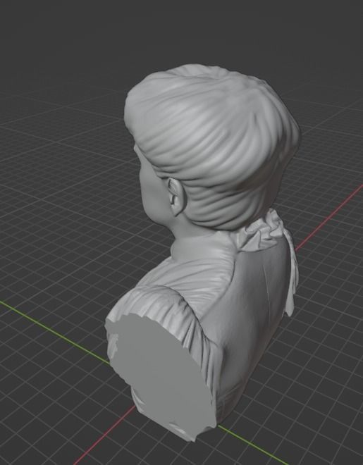 Edith Wharton 3D print model_16