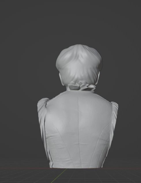 Edith Wharton 3D print model_10