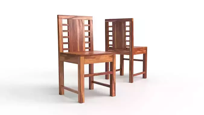 Indian Rustic Colonial Chair