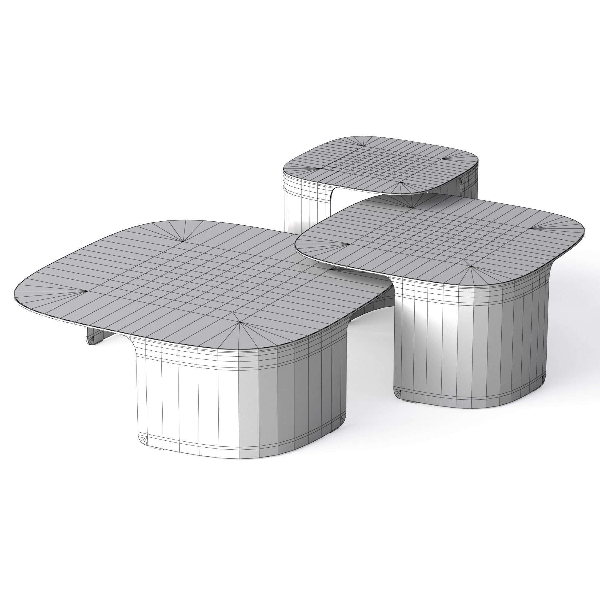 Davis Capas tables 3D model_5