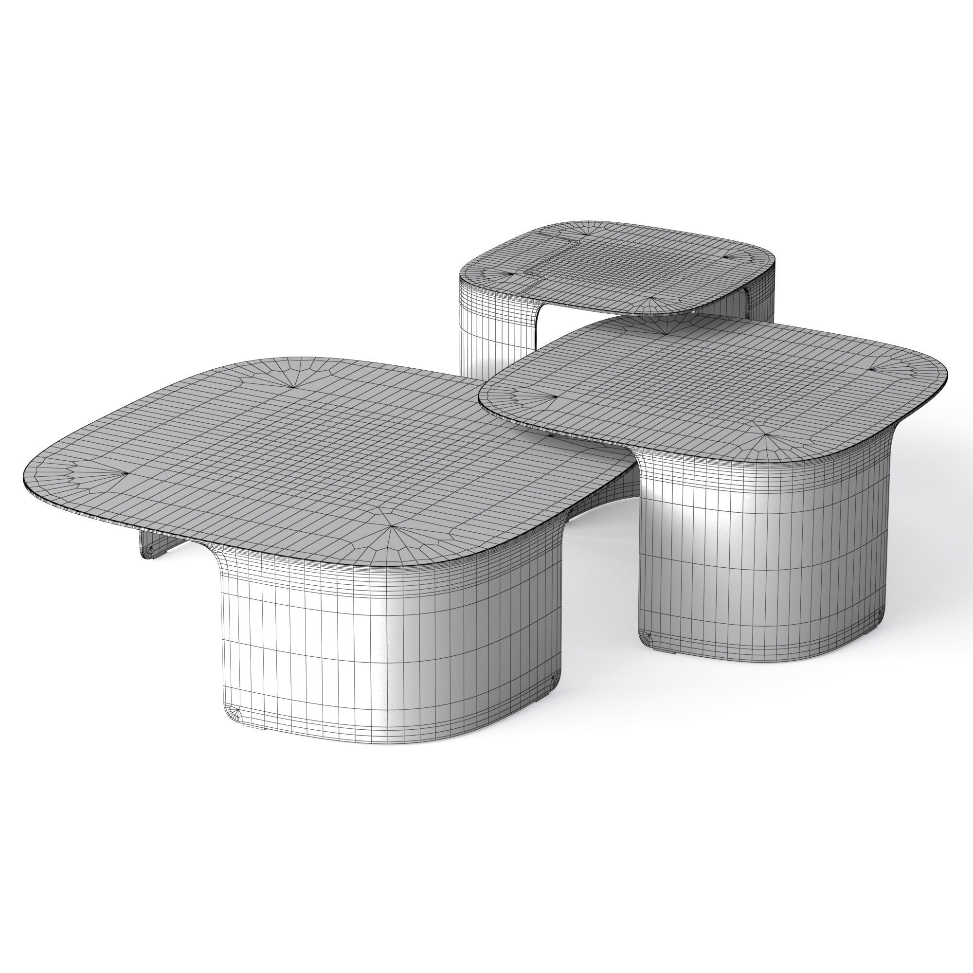 Davis Capas tables 3D model_4