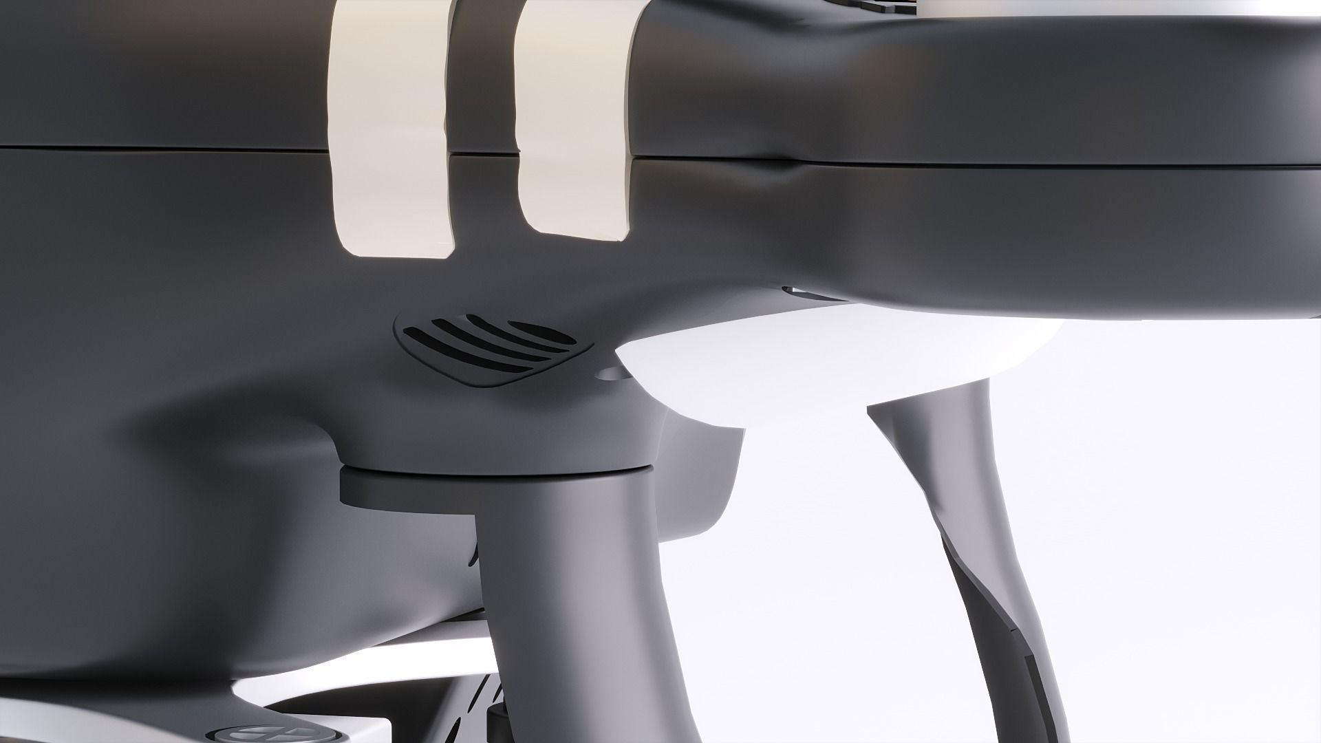 DJI Professional Phantom 3 Quadcopter Drone 3D Model 3D model_33