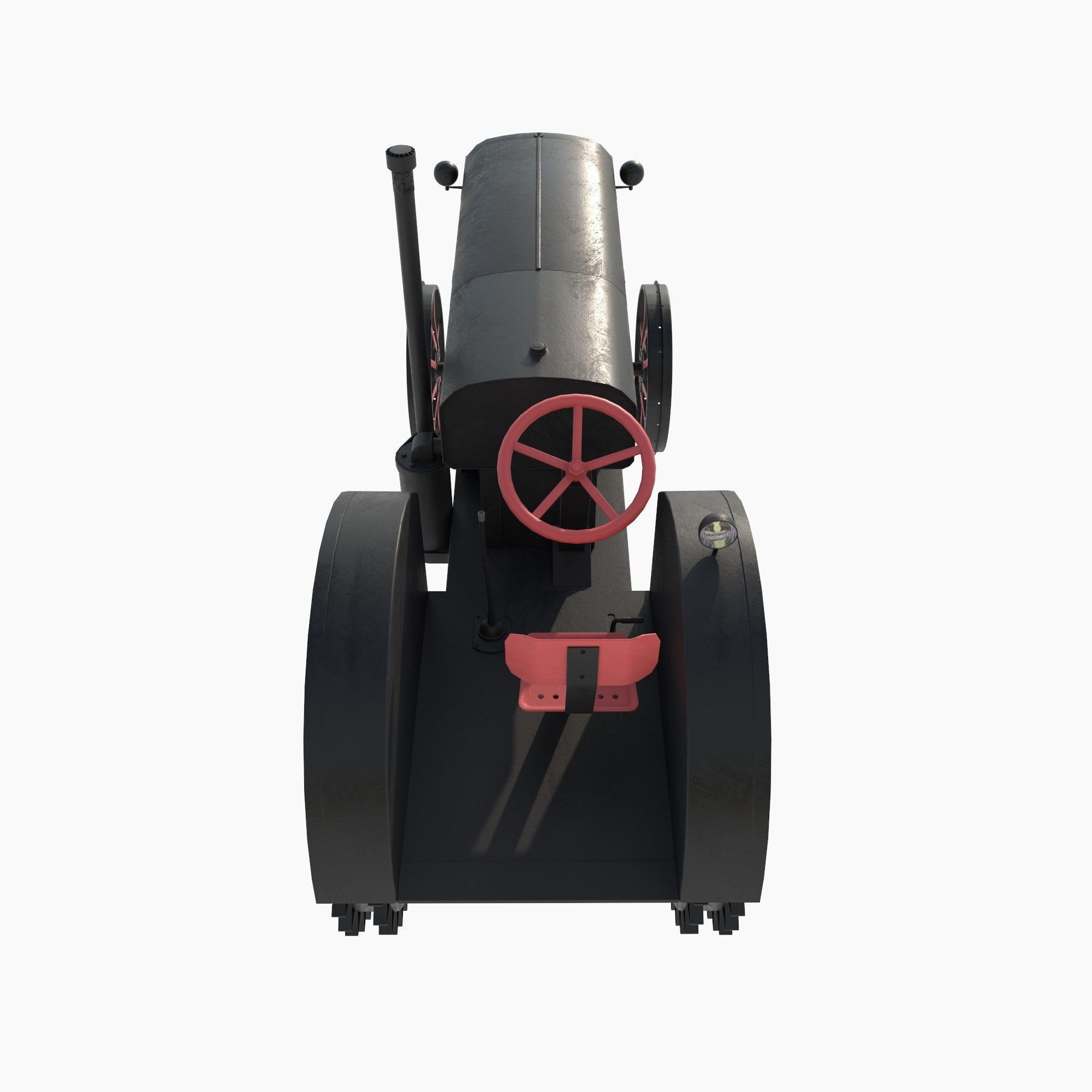 restored tractor from the 30s 3D model_4