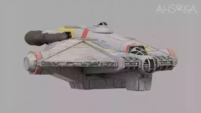 VCX-100 Ghost - Star Wars Ahsoka 3D model