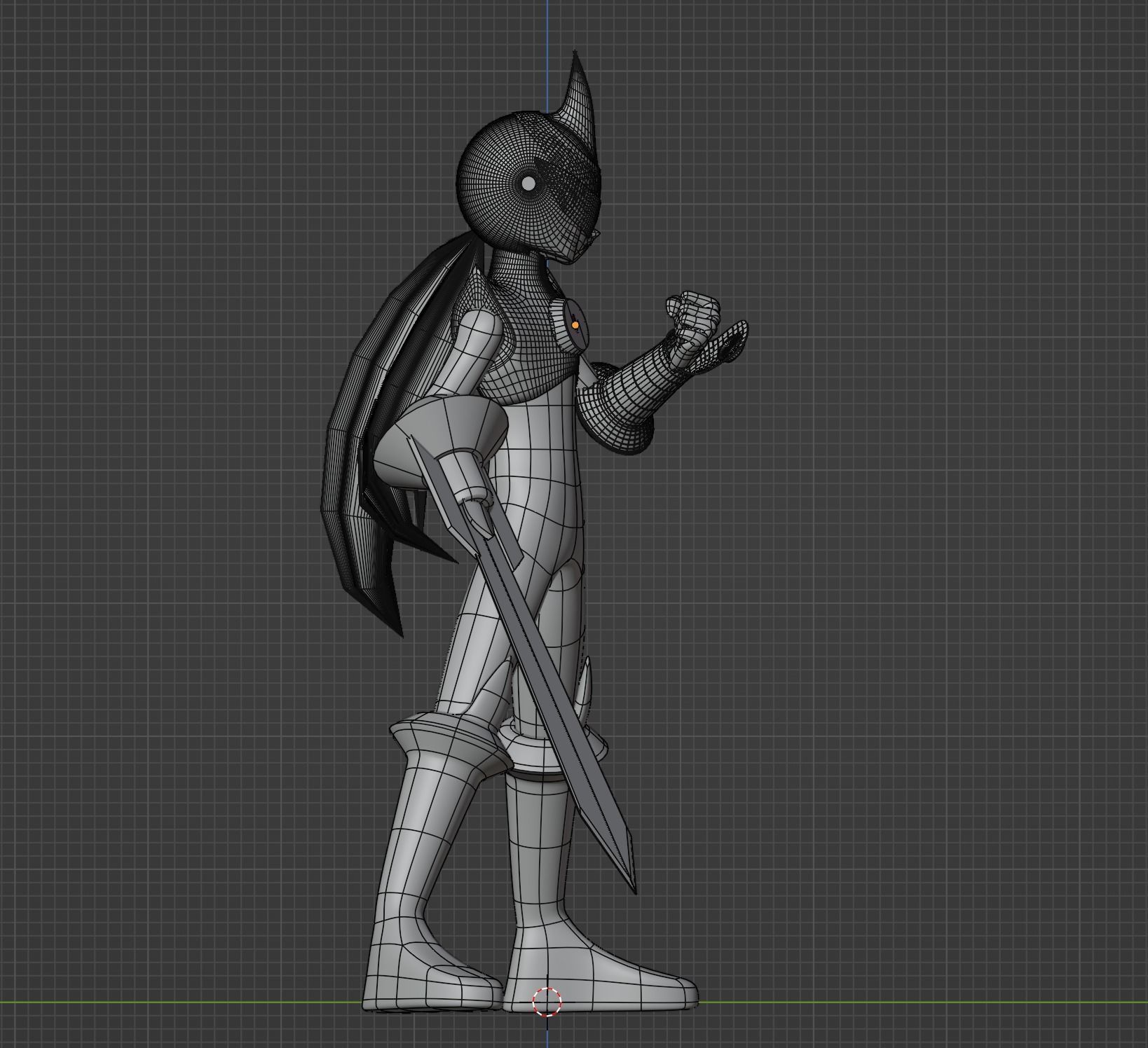 Protoman EXE - Megaman Battle Network 3D model_13