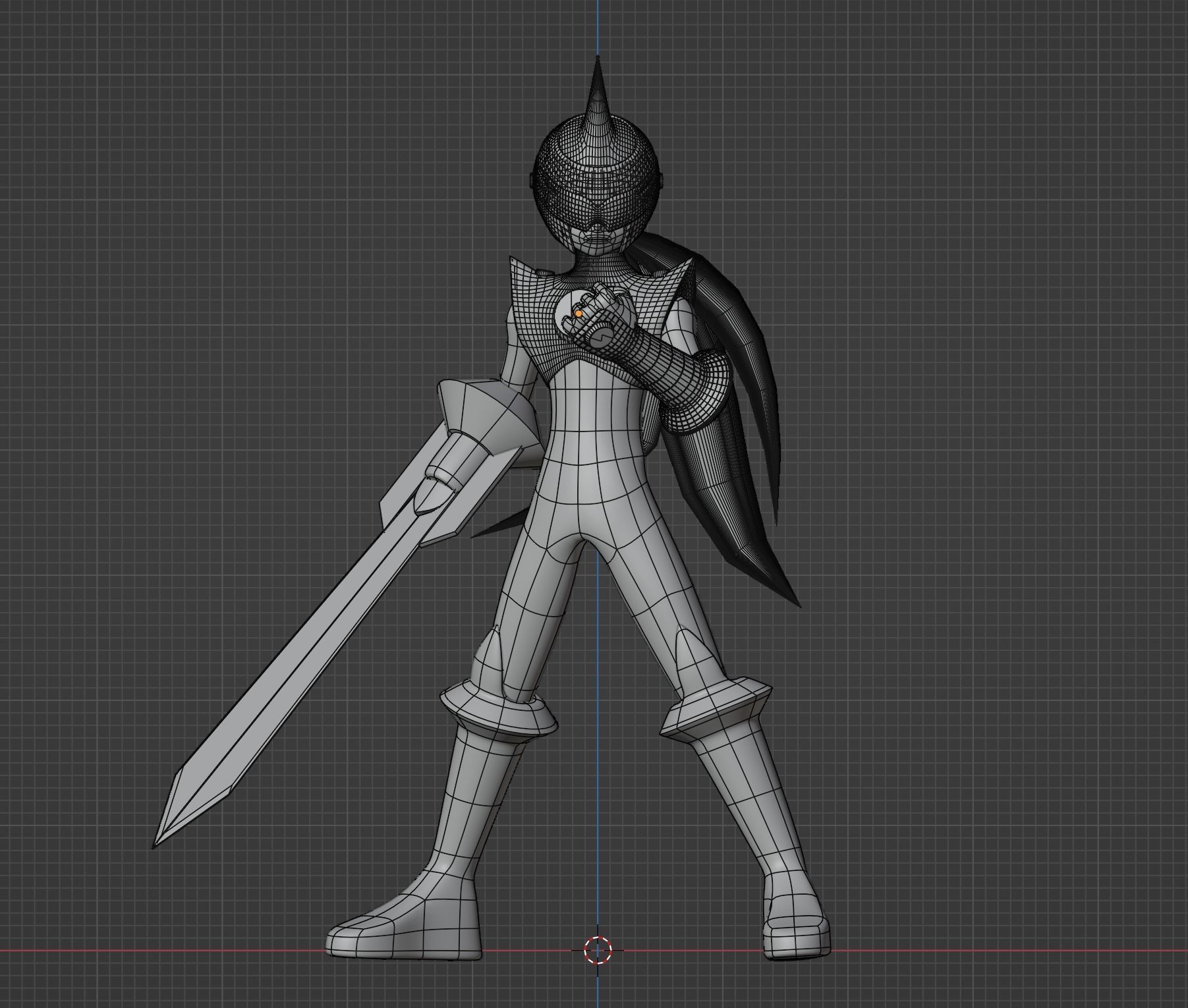 Protoman EXE - Megaman Battle Network 3D model_10