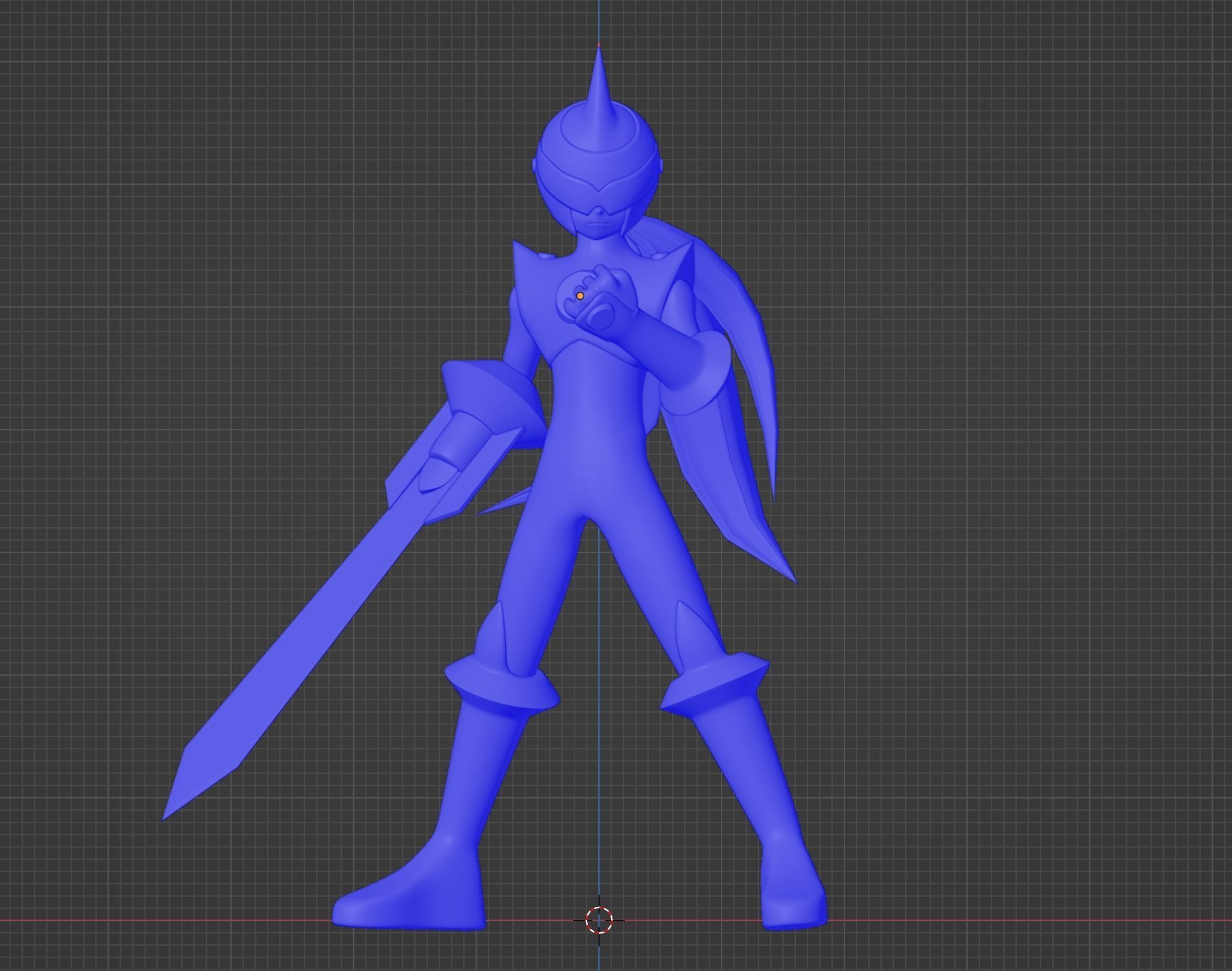 Protoman EXE - Megaman Battle Network 3D model_15