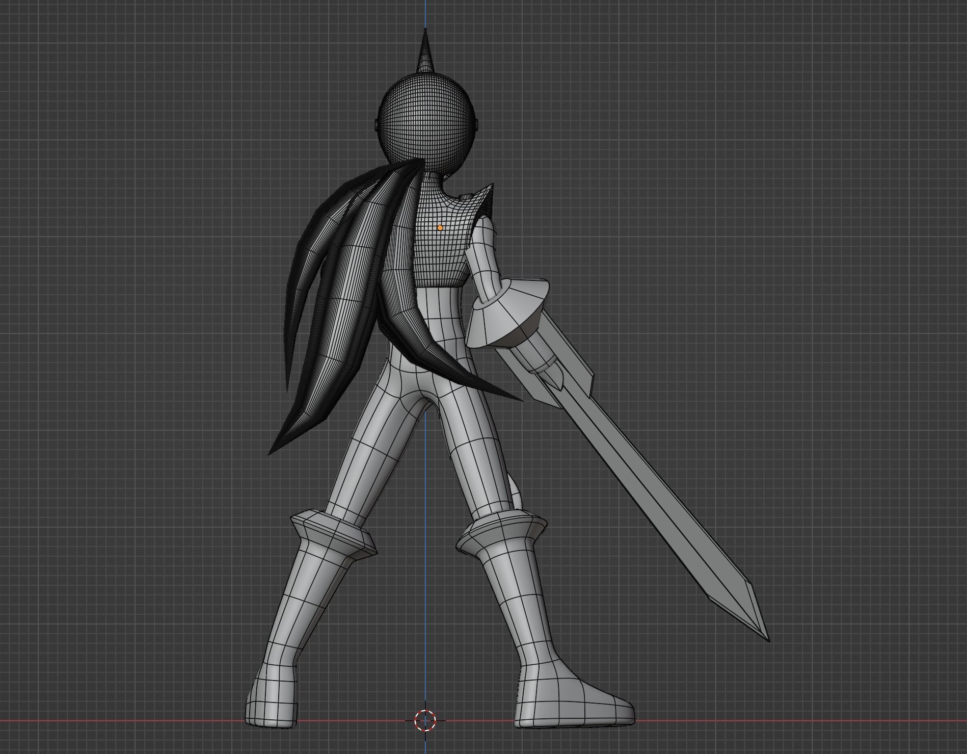 Protoman EXE - Megaman Battle Network 3D model_12