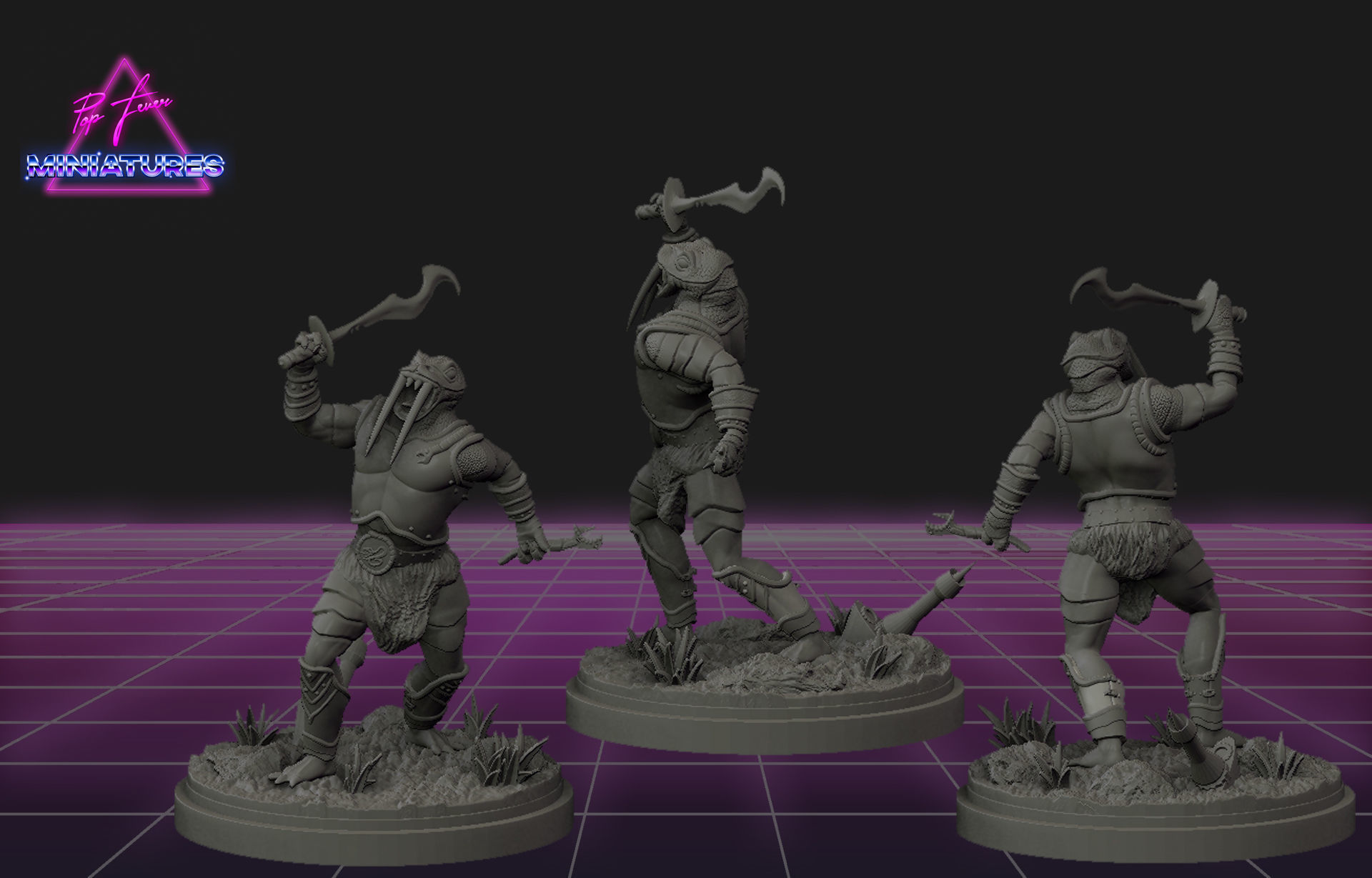 Fangor miniature from MOTU  3D print model_1