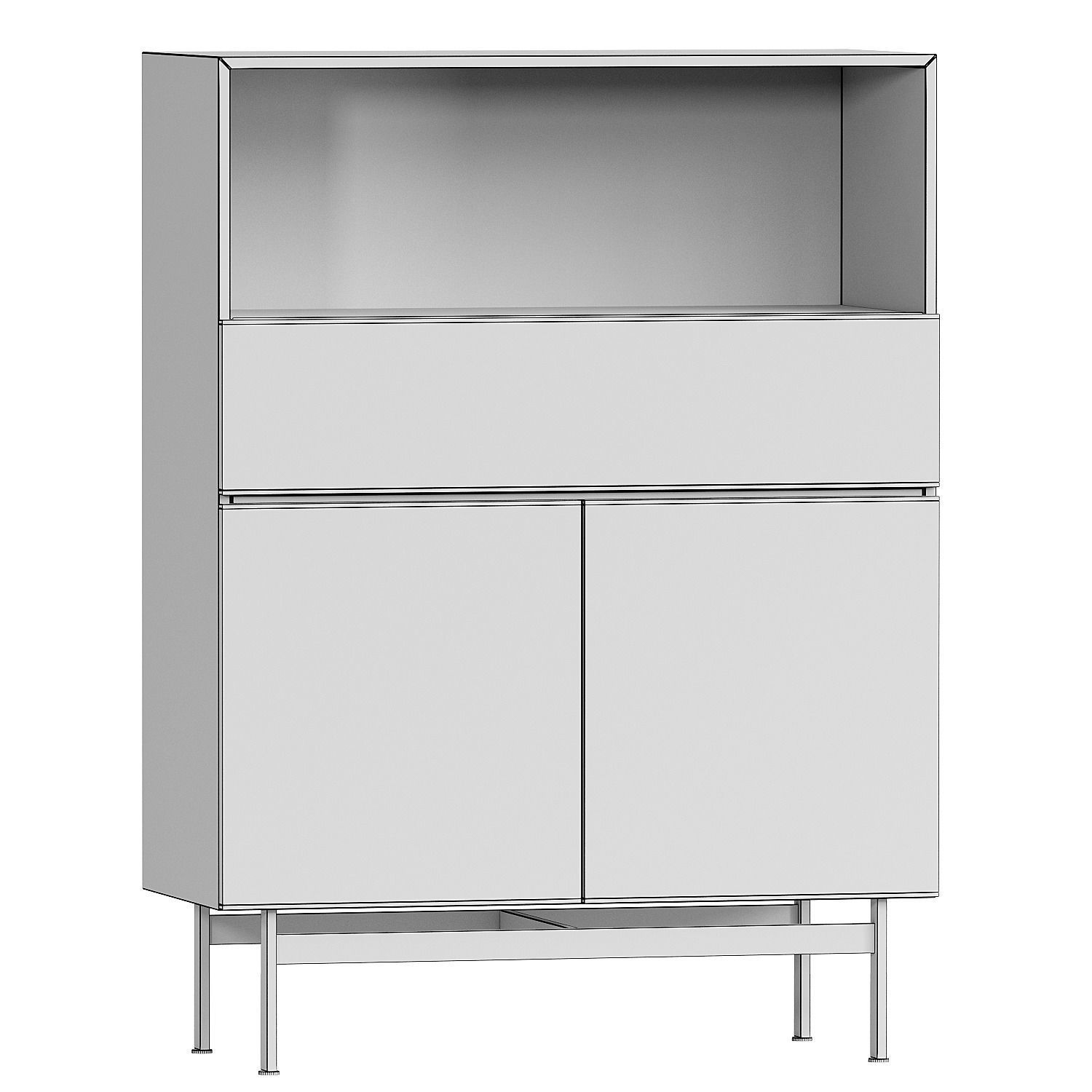 Ralph Bar Cabinet 3D model_2
