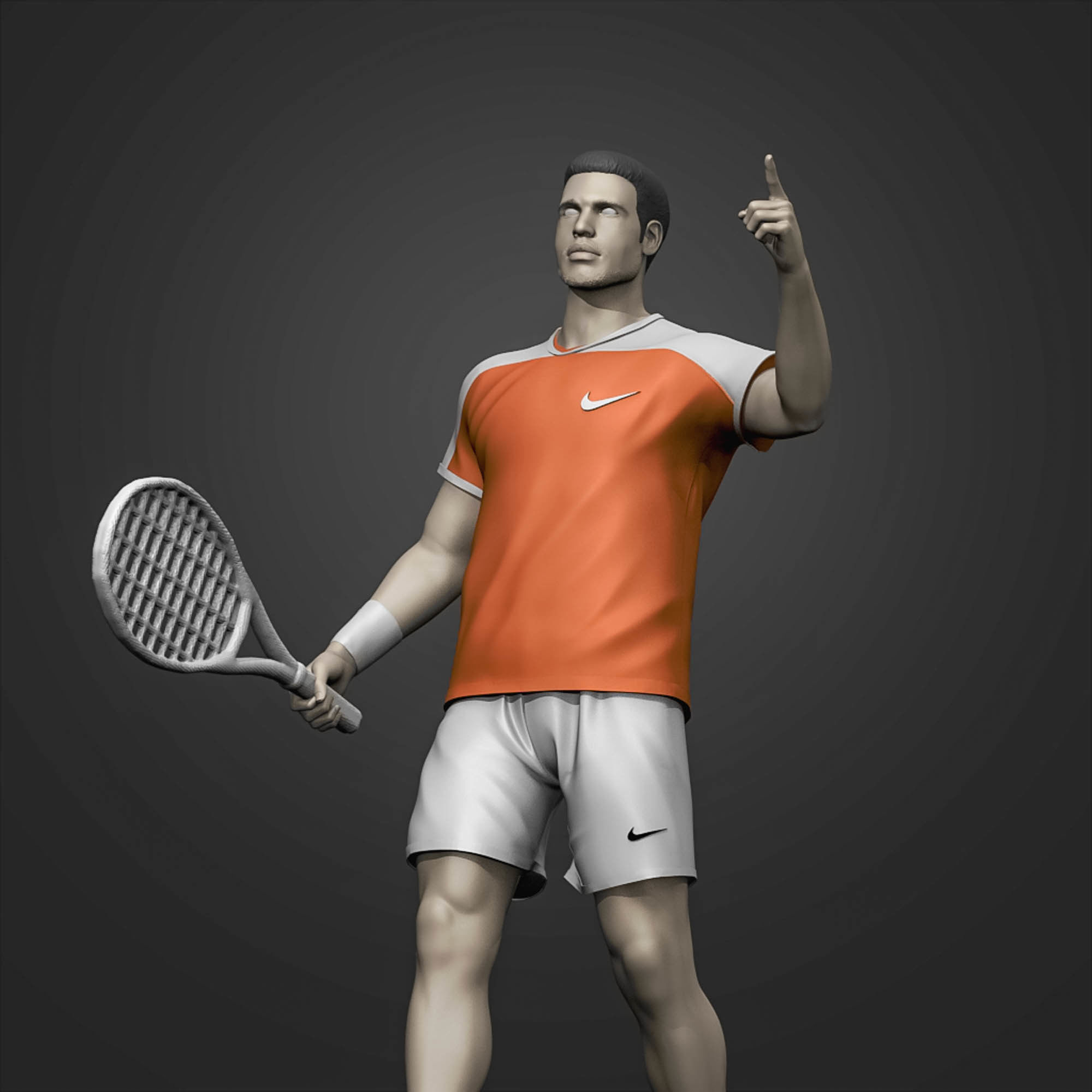 Carlos Alcaraz 3D Printable 3D print model_10