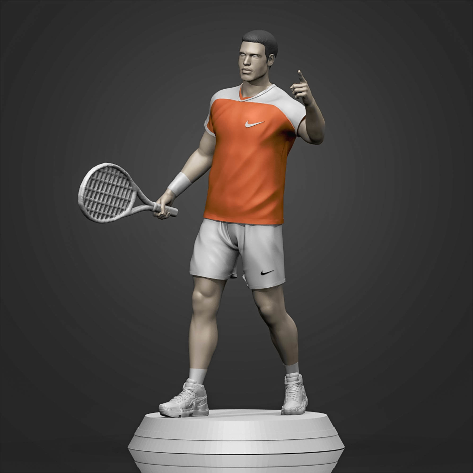Carlos Alcaraz 3D Printable 3D print model_3