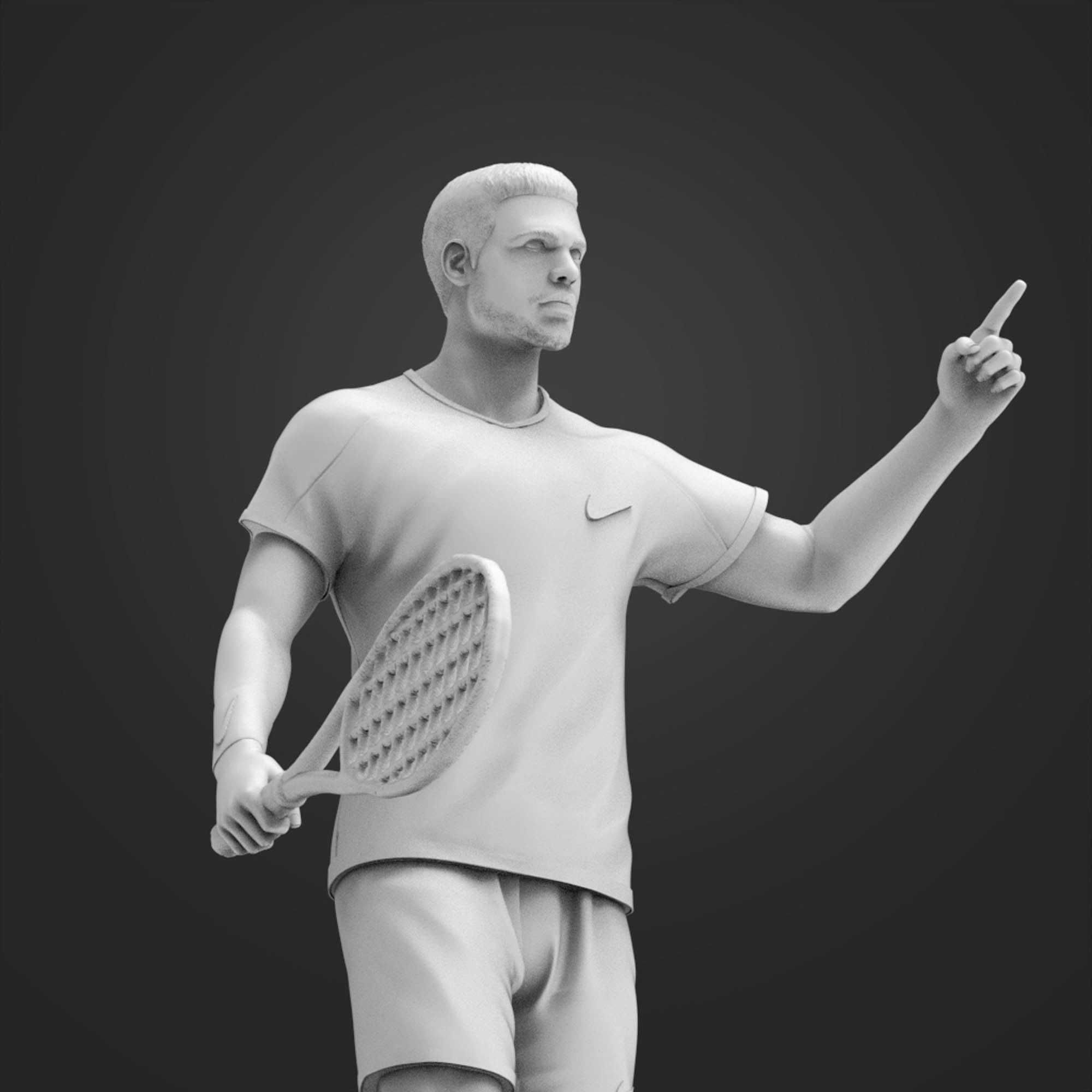 Carlos Alcaraz 3D Printable 3D print model_23