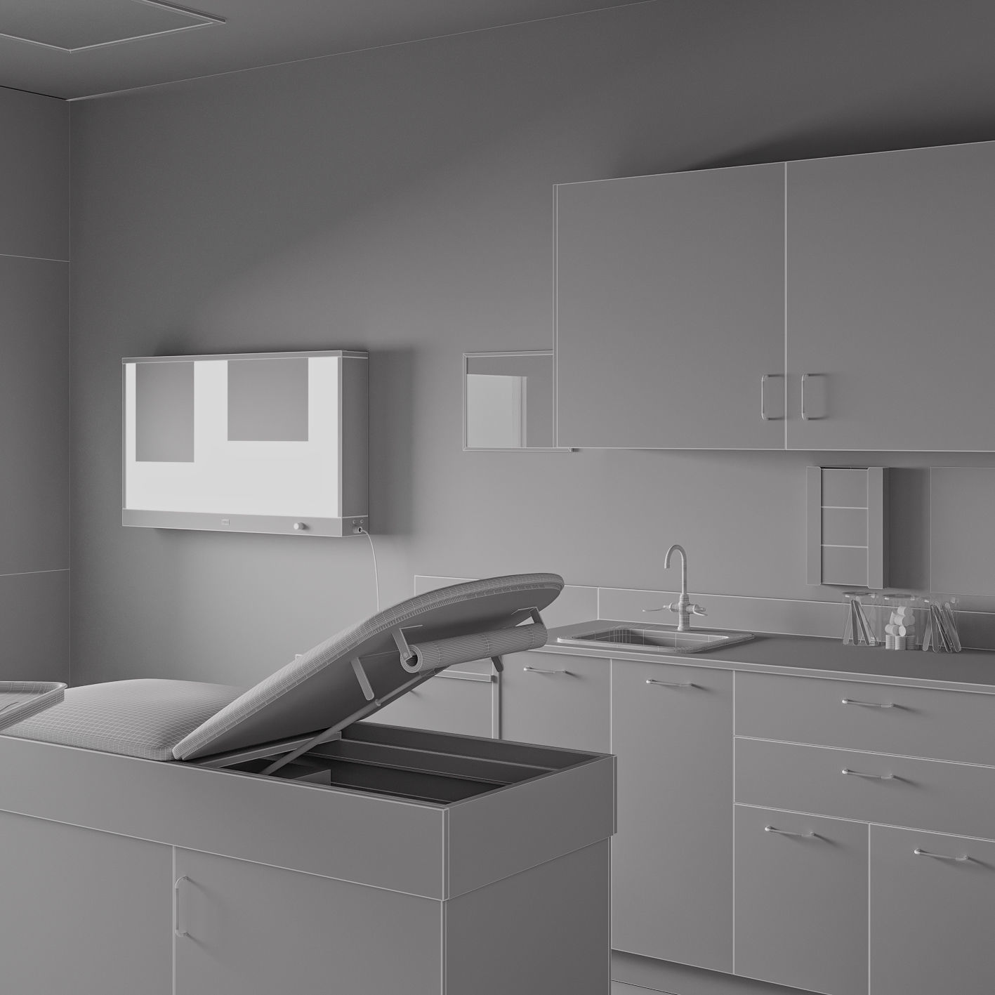 Examination Room 3D model_9