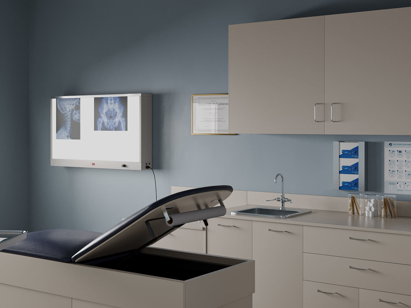 Examination Room 3D model_5