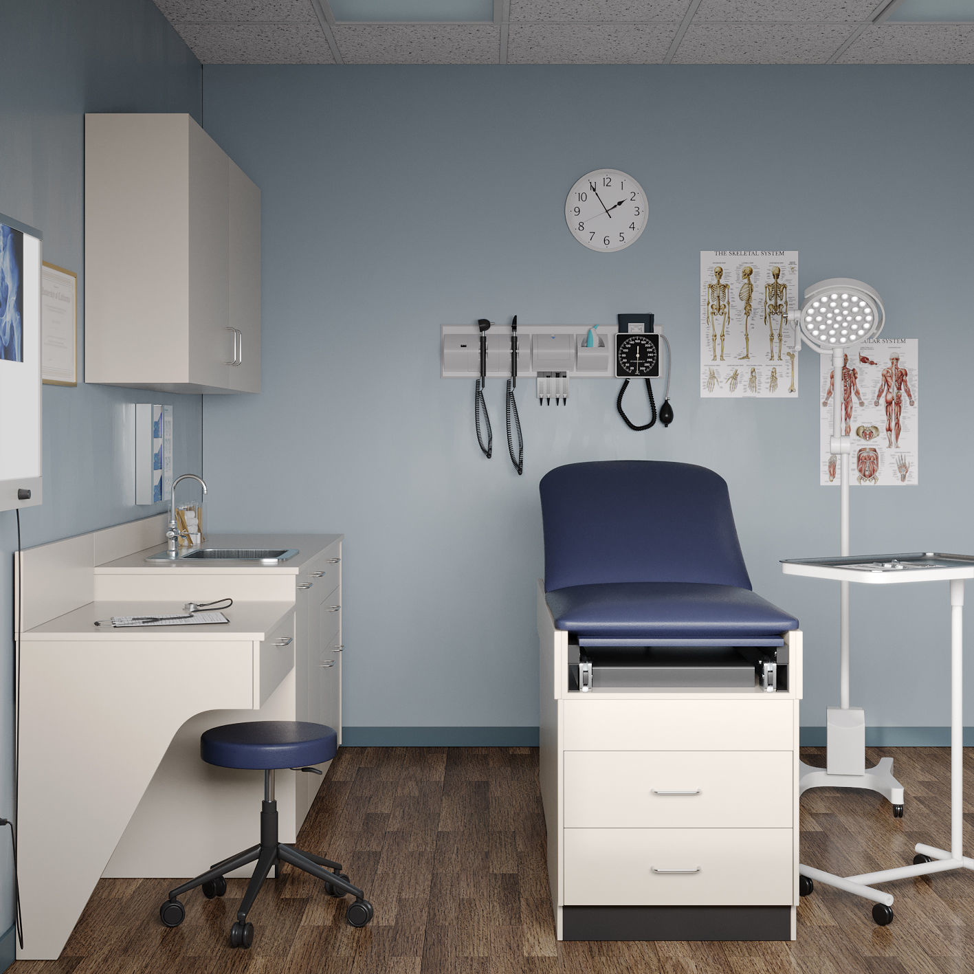 Examination Room 3D model_1