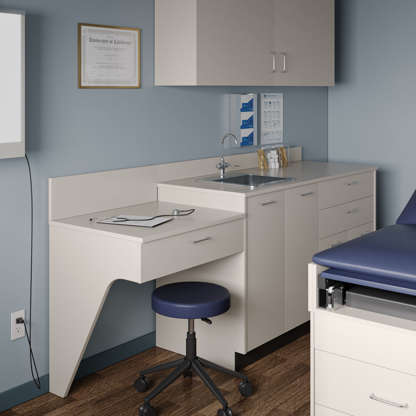 Examination Room 3D model_2