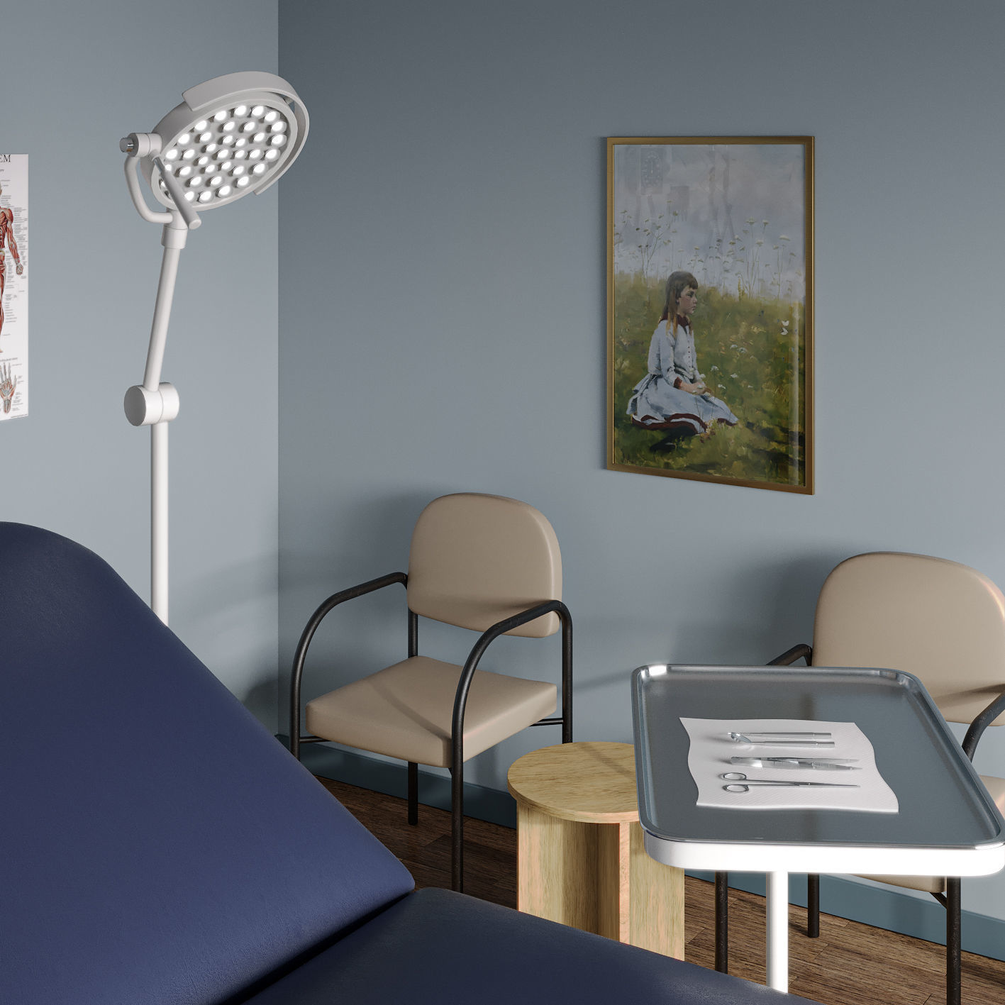 Examination Room 3D model_6