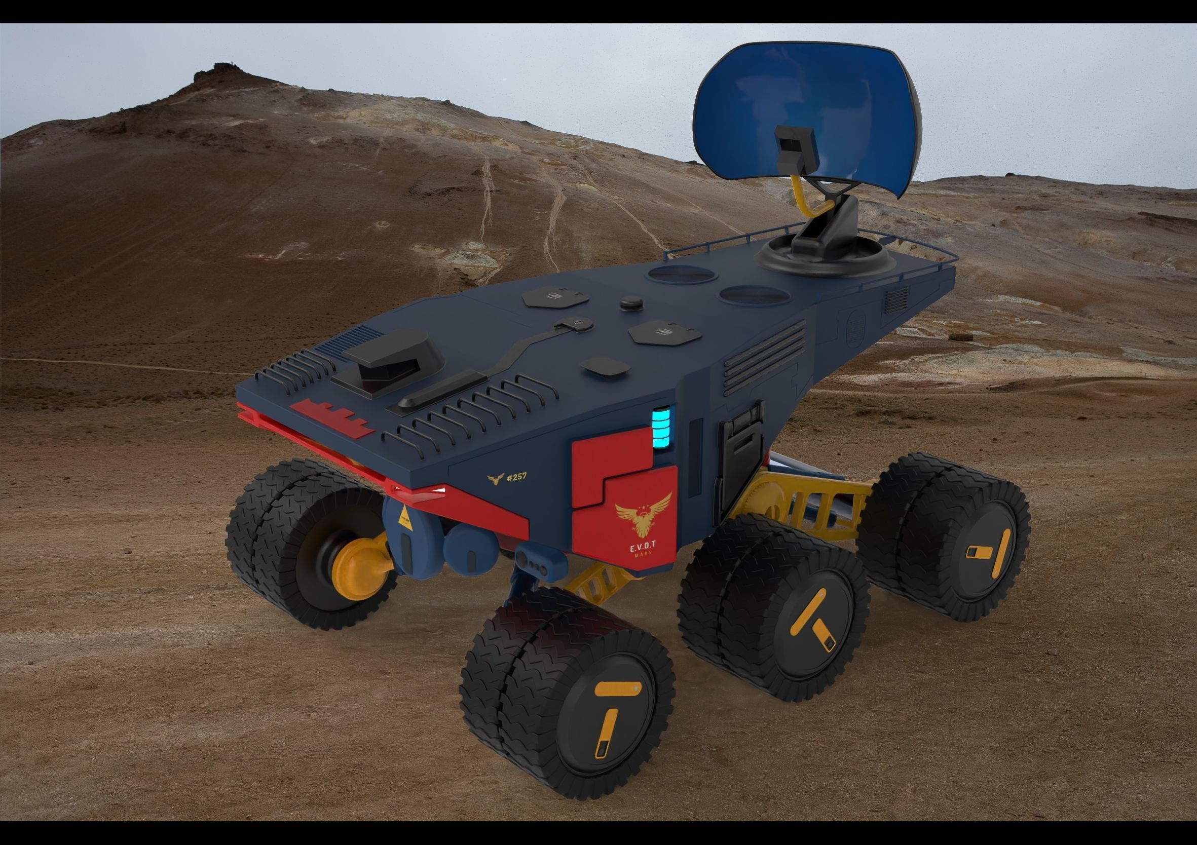 Exploration Rover 3D print model_13