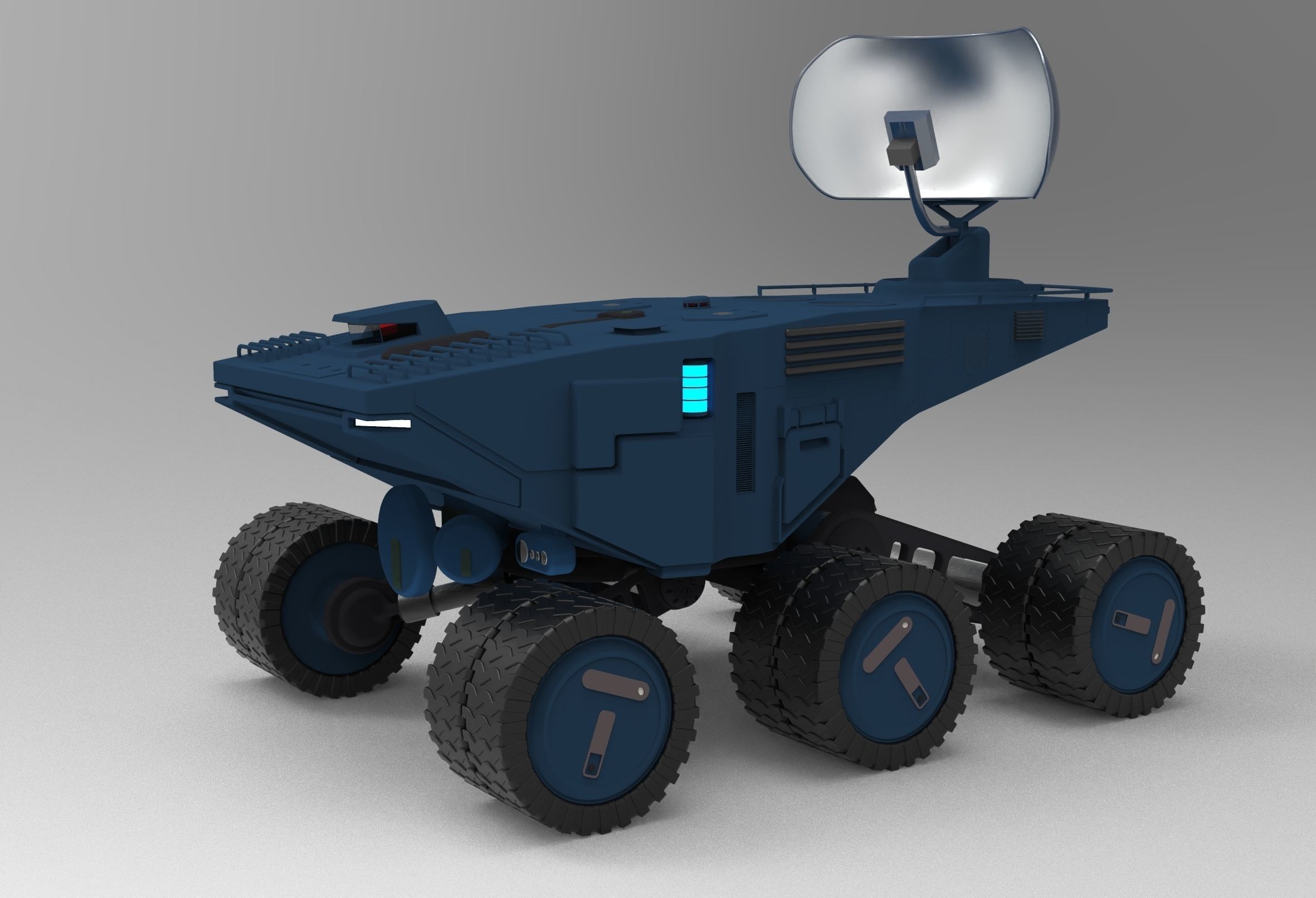 Exploration Rover 3D print model_19
