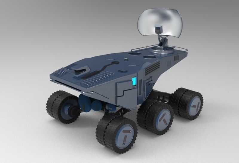 Exploration Rover 3D print model_18