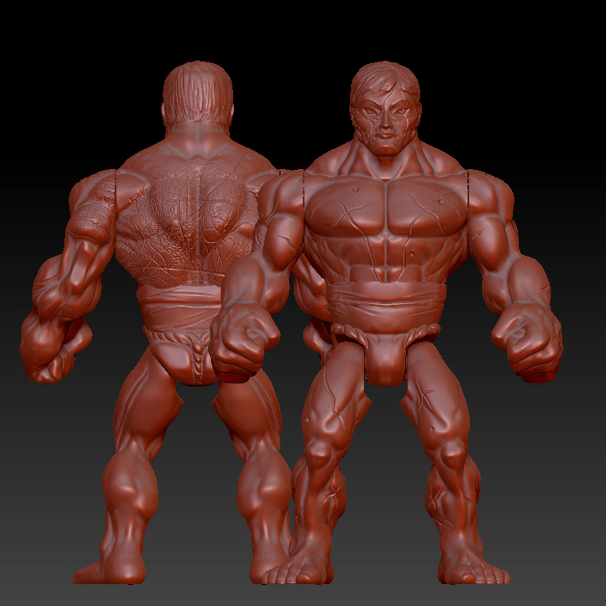 Hanayama Kaoru Action Figure 3D print model_1