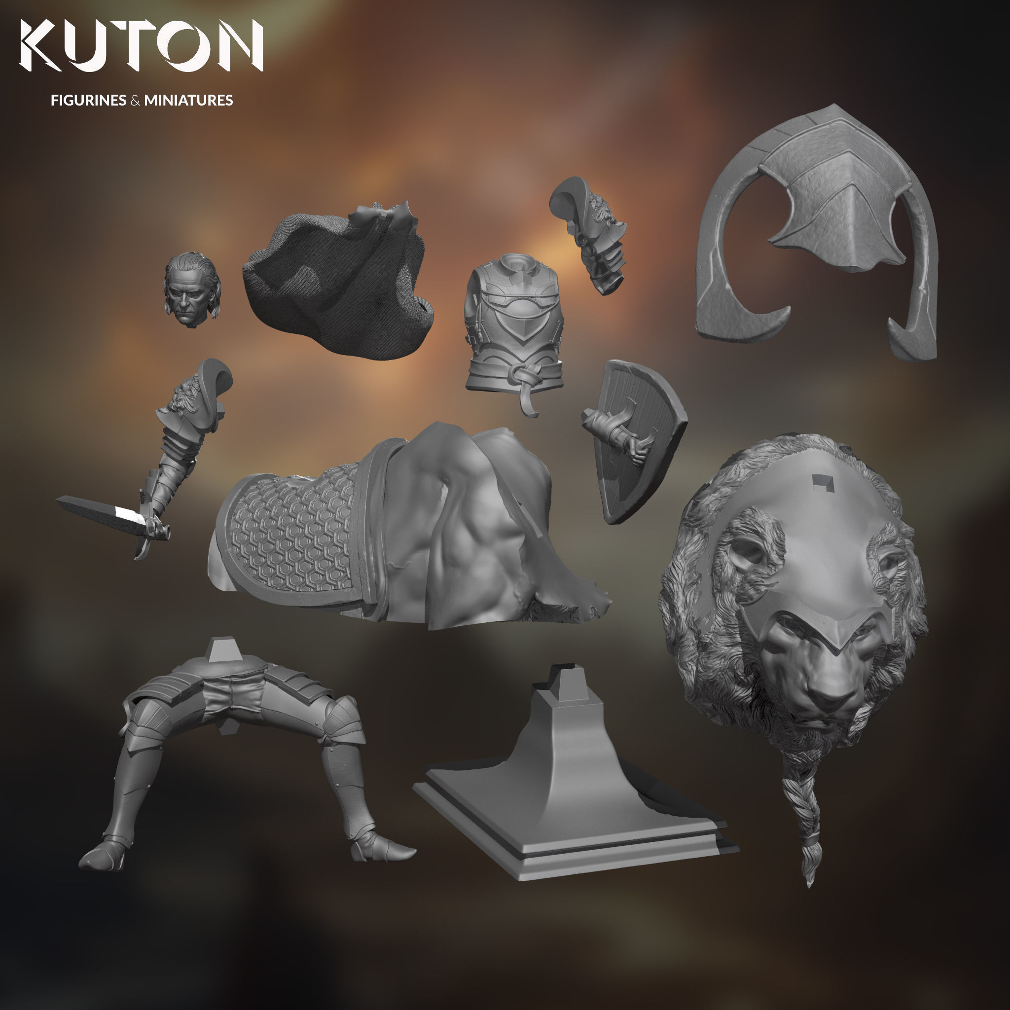 Leonus 3D print model_11