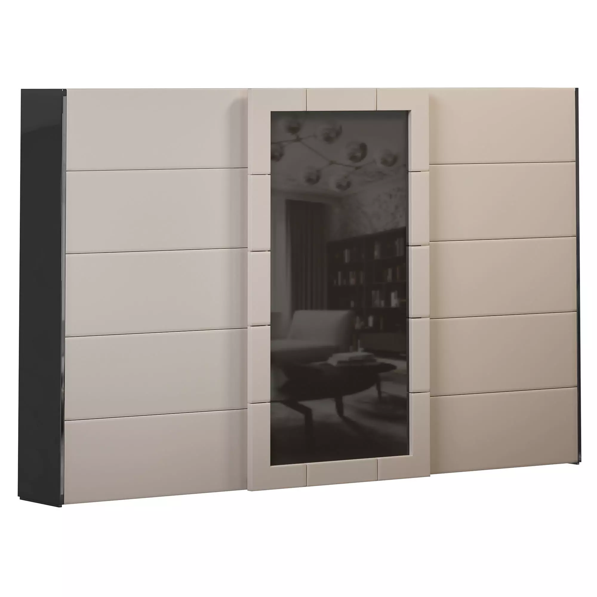 Carina wardrobe by Elvemobilya 3D model_0