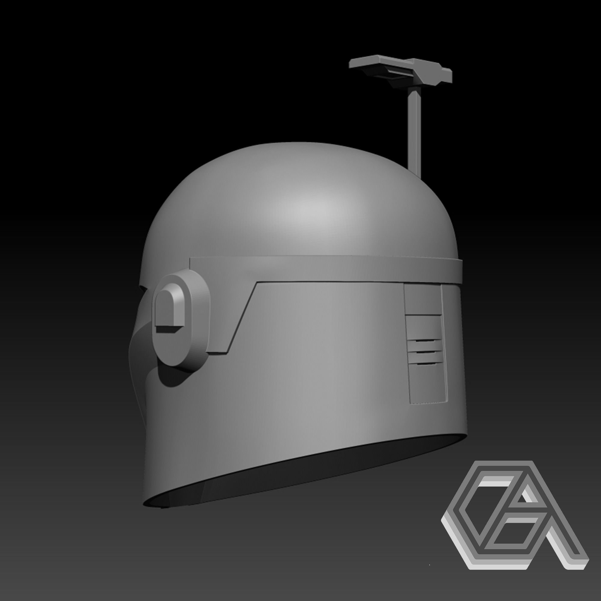 Star Wars - Sabine Wren Helmet 3D print model_3